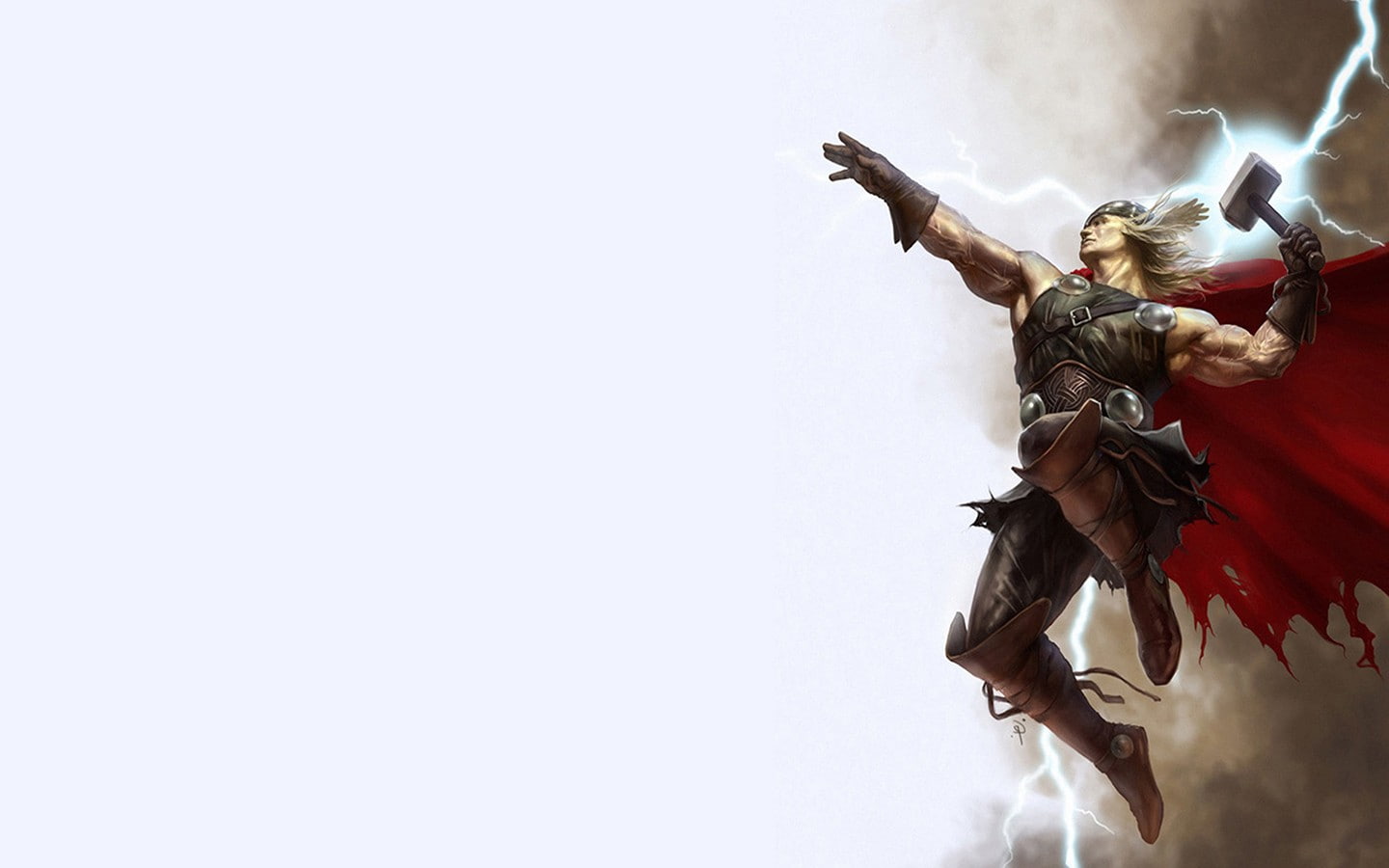 720P, Thor, superhero, HD Wallpaper