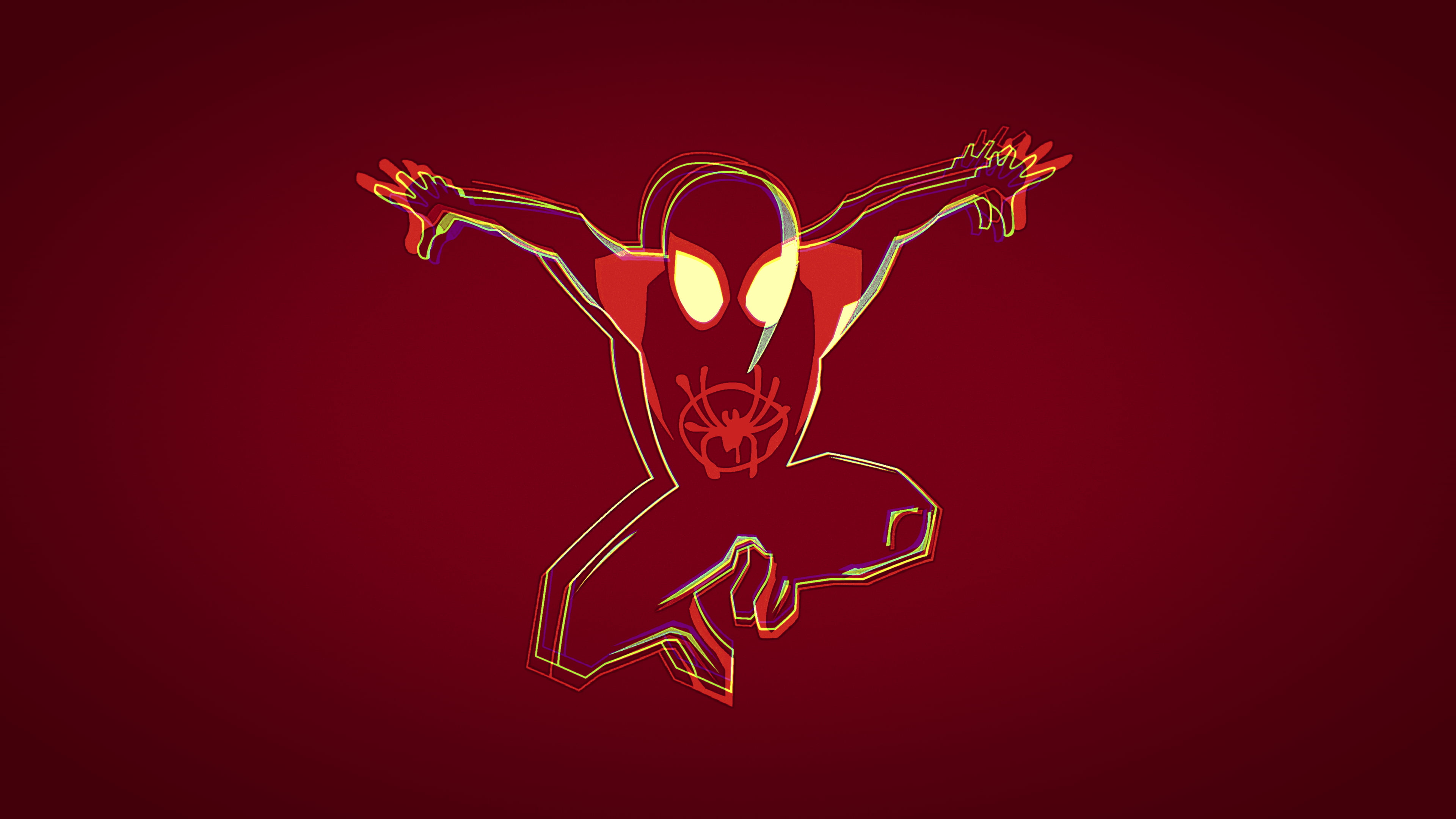 into the spiderverse, Spider-Man, 4K, digital art, HD Wallpaper