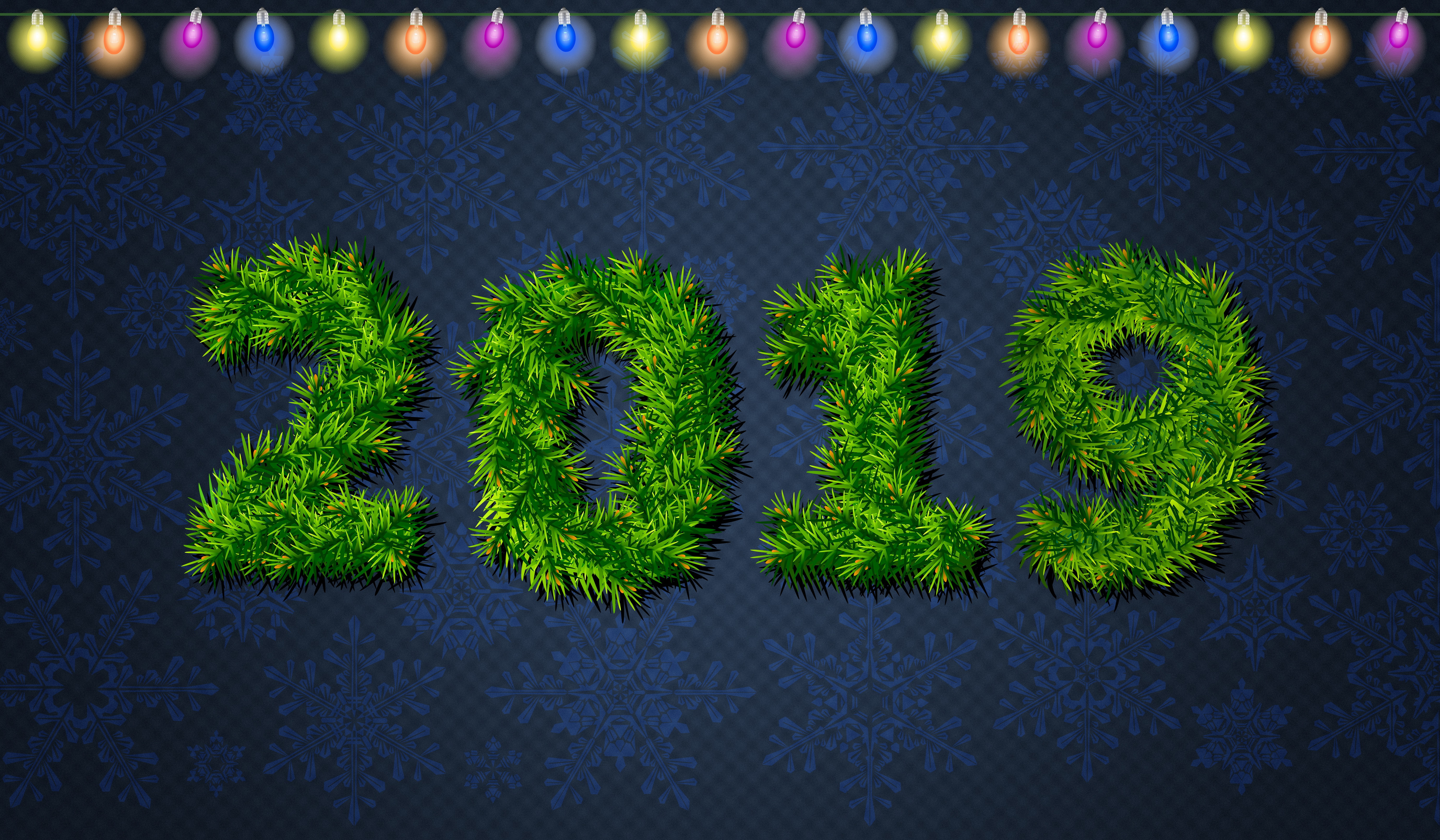 blue, green, numbers, 2019 (Year), New Year, Happy New Year, 5K, HD Wallpaper