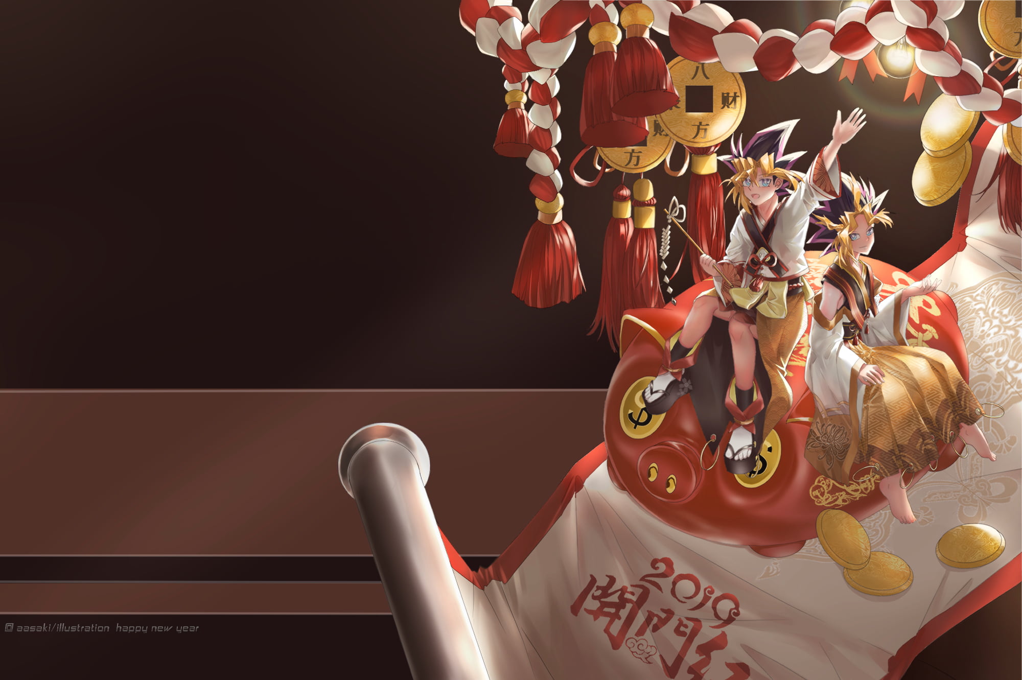 2019 (Year), yugioh, anime, Yugi Moto, 1080P, HD Wallpaper