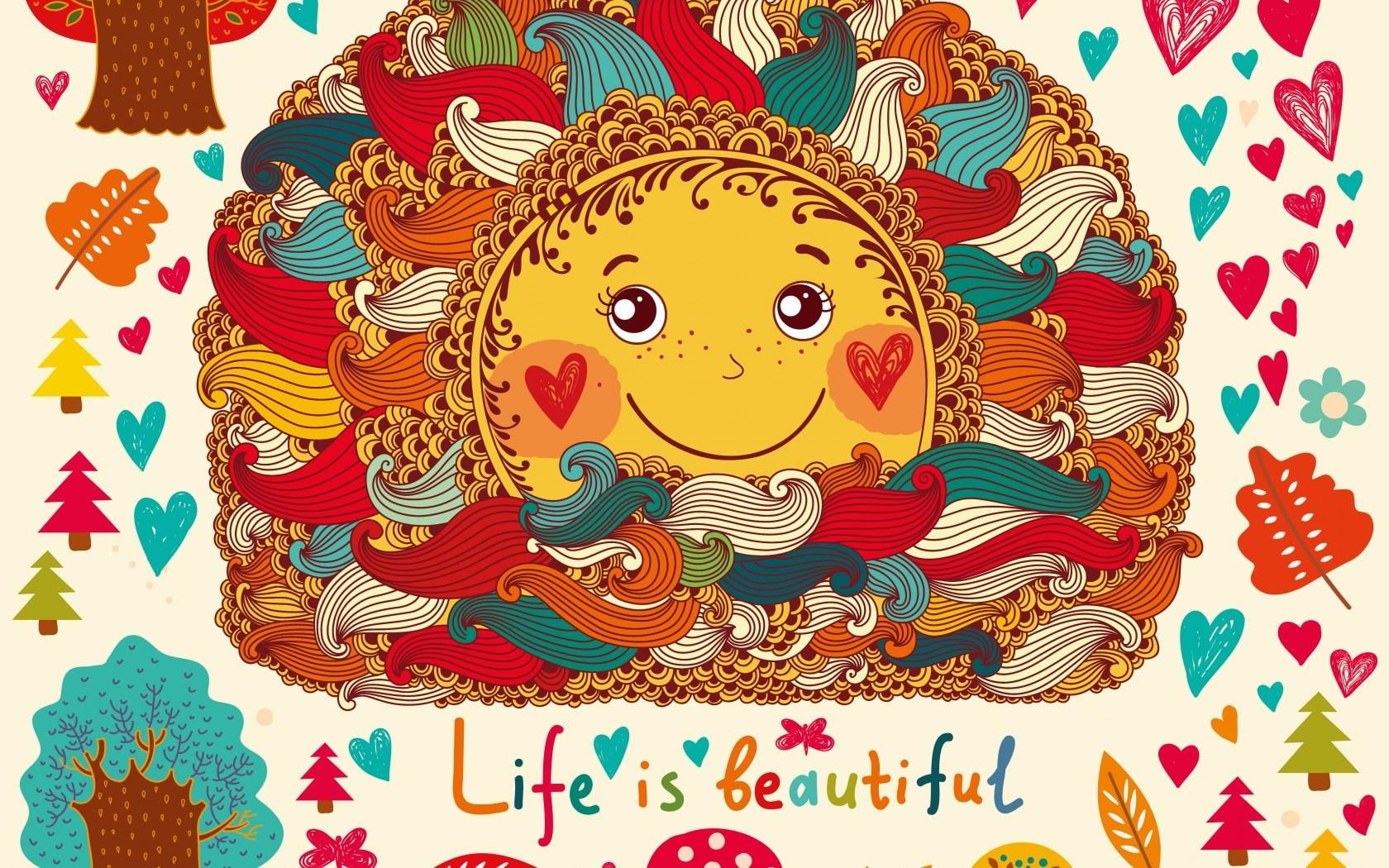 childhood, 720P, life, beautiful, art, HD Wallpaper