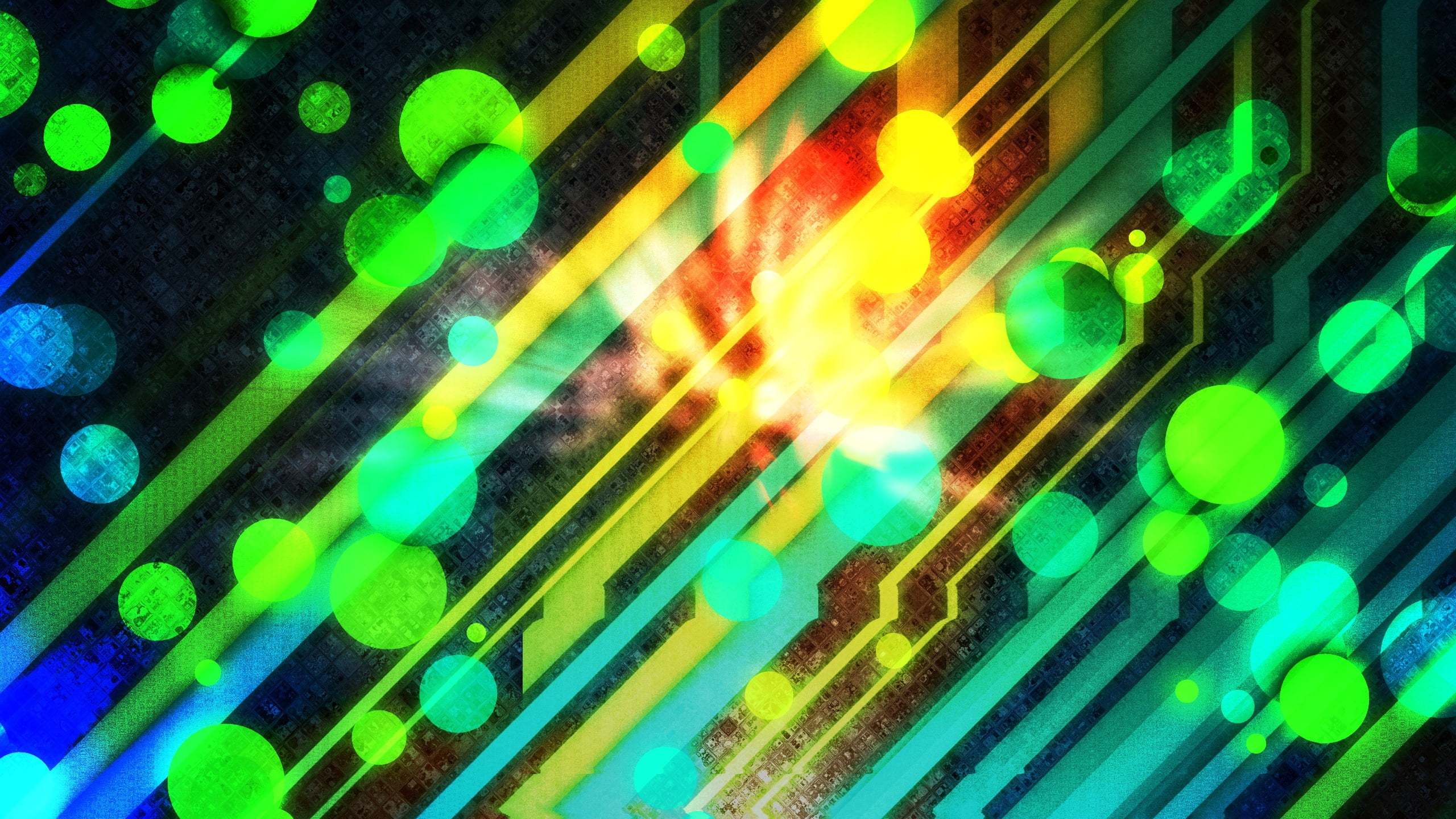 celebration, colors, green Color, bright, motion, 2K, night, blue, digital, indoors, shiny, pattern, lines, defocused, communication, light - Natural Phenomenon, HD Wallpaper