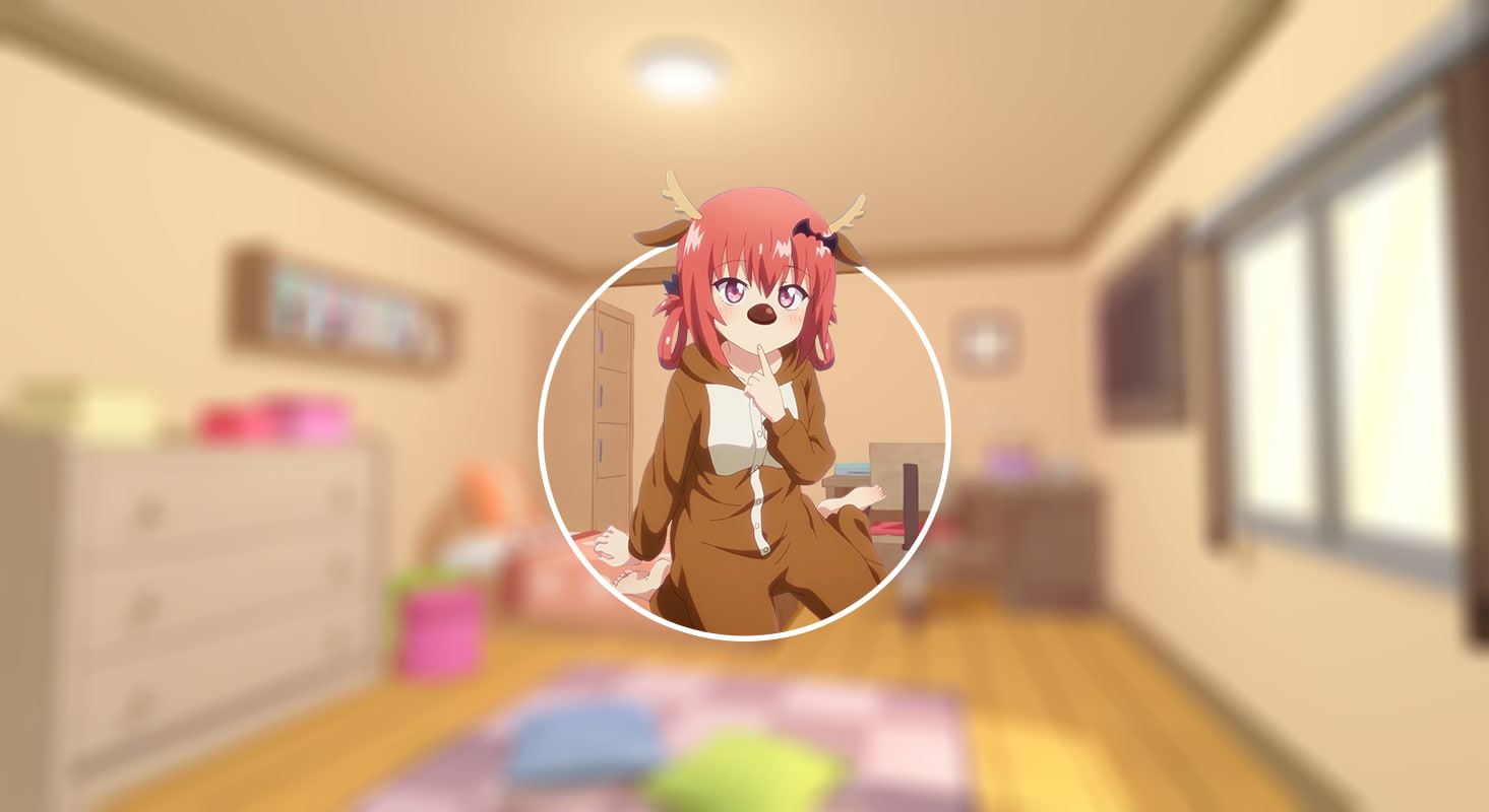 fan art, 720P, anime, Satanichia McDowell Kurumizawa, Gabriel Dropout, blurred, picture-in-picture, anime girls, onesie, white skin, redhead, HD Wallpaper