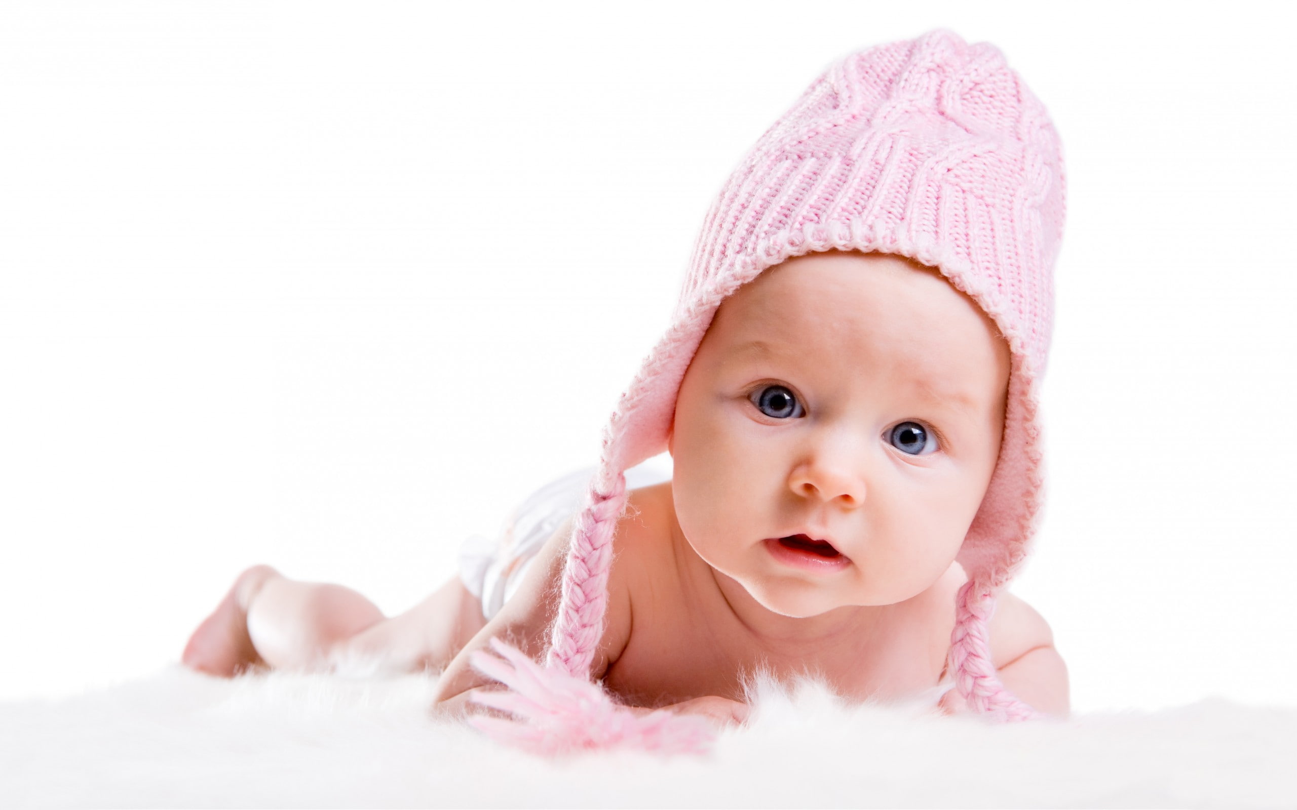 pink, 2K, knit, hd, aviator, photography, baby, hat, s, HD Wallpaper