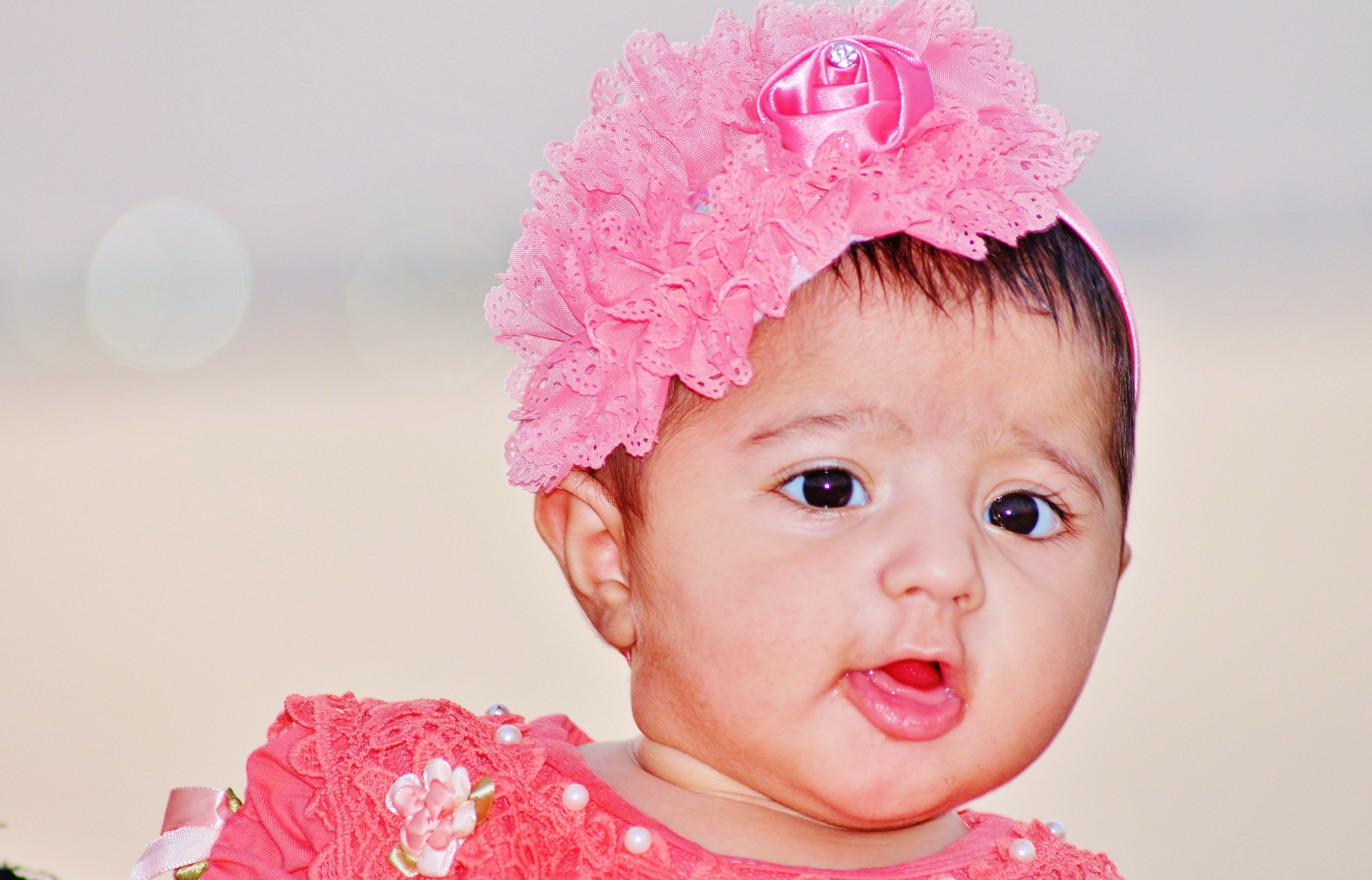 cheerful, real people, outdoors, beauty, babyhood, looking, child, human Face, baby Girls, eyes, innocence, childhood, 4K, happiness, Girl, smiling, front view, HD Wallpaper