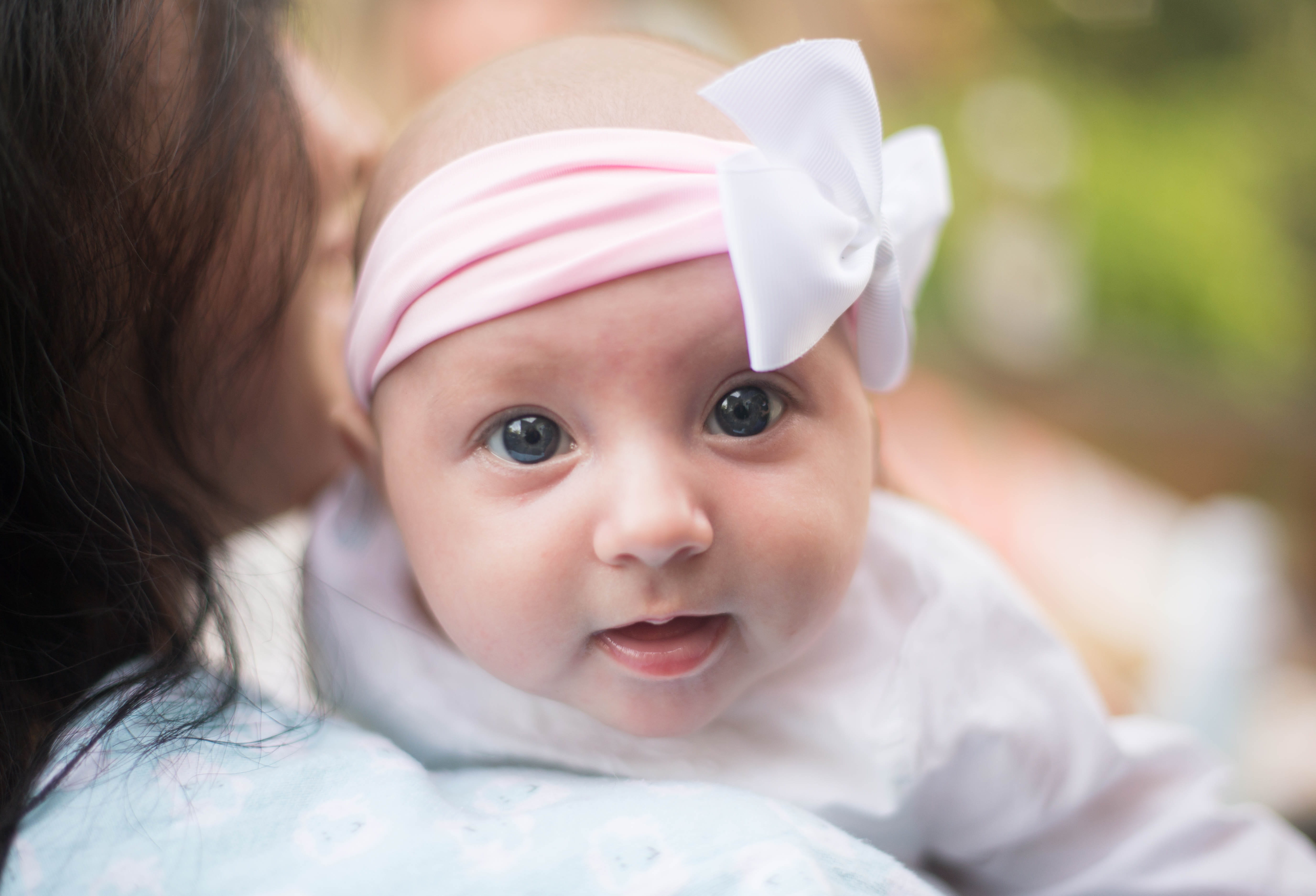 close-up, people, mother, headshot, mom, portrait, emotion, 5K, baptism, women, childhood, christening, cute, young, child, mouth open, positive emotion, HD Wallpaper
