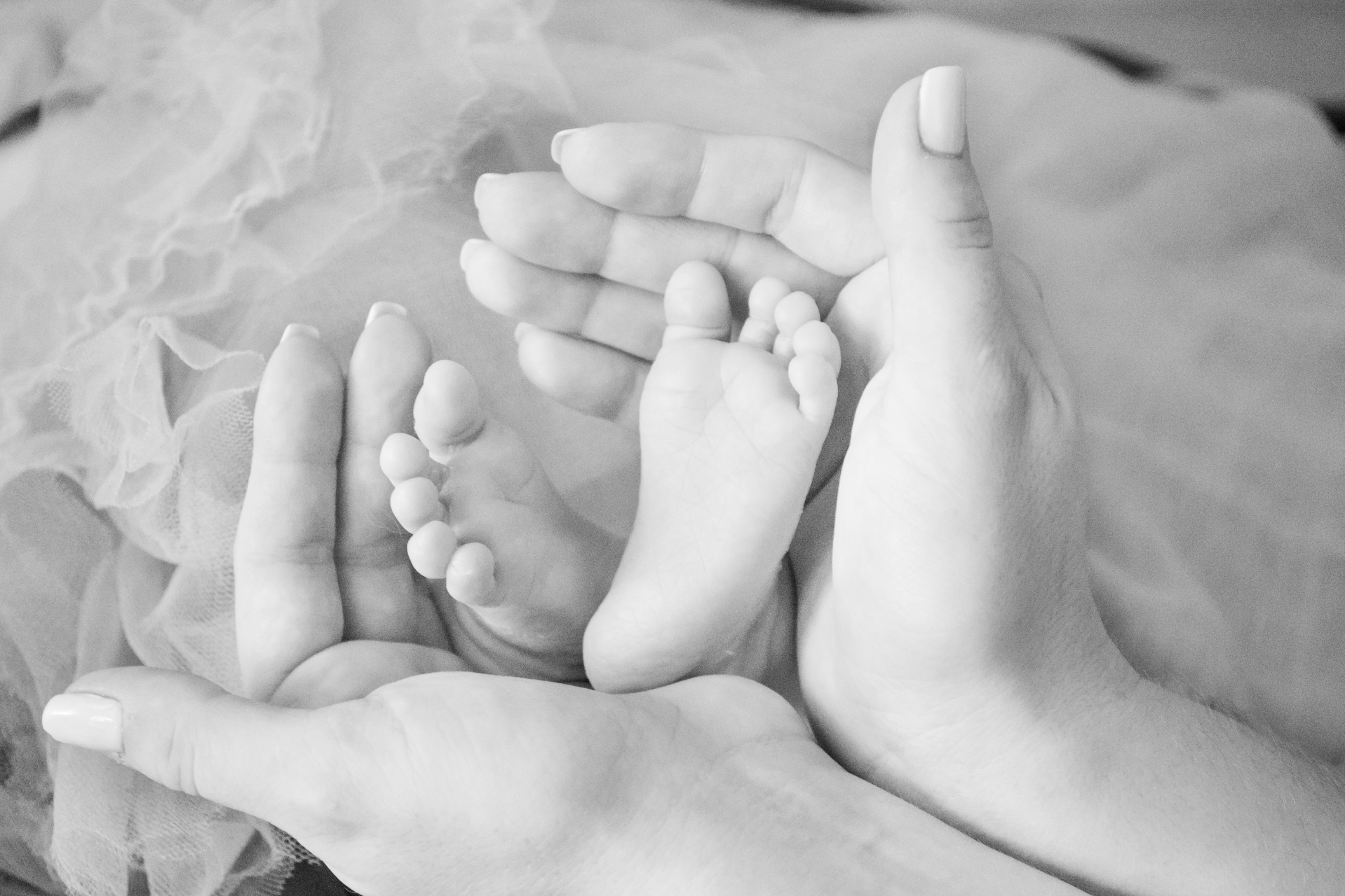 hold, holding, s, hand, love, care, babyhood, togetherness, adorable, in, body part, parent, person, foot, human, positive emotion, childhood, tiny, white, HD Wallpaper