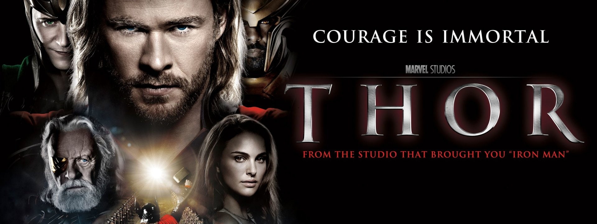 Thor, mid adult, looking at camera, Heimdall (Marvel Comics), Loki, communication, western script, facial hair, portrait, representation, Jane Foster, men, HD Wallpaper