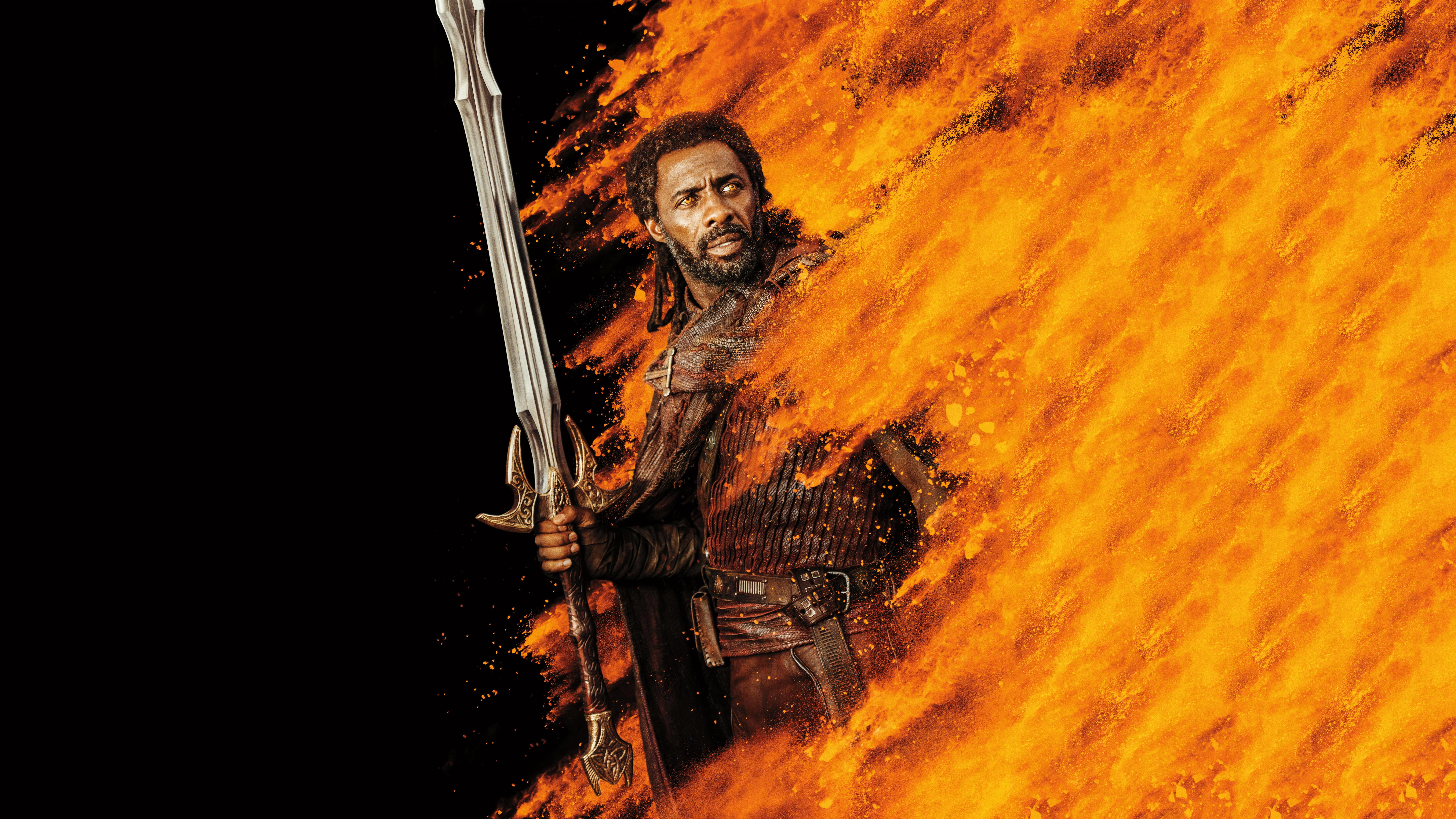 Heimdall (Marvel Comics), Movie, Thor: Ragnarok, Idris Elba, 8K, HD Wallpaper