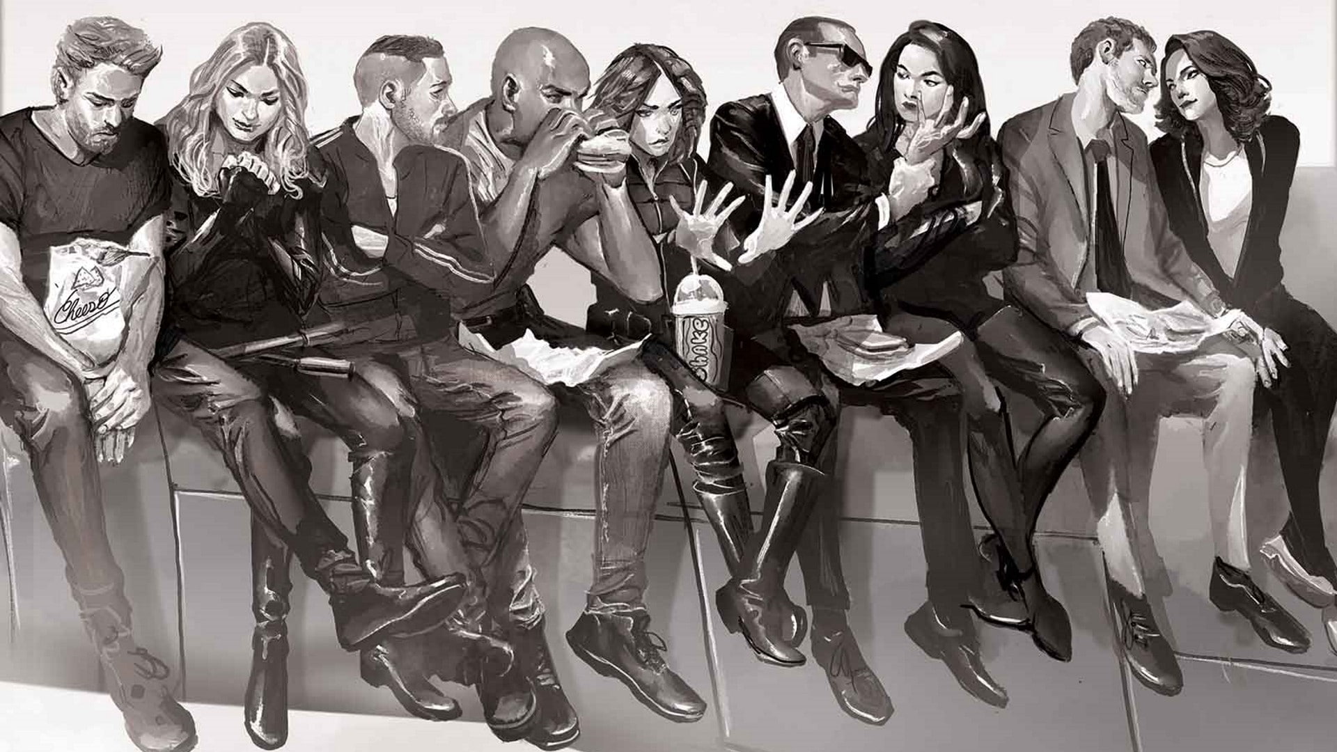 1080P, Phil Coulson, Agents Of S.H.I.E.L.D., Marvel Cinematic Universe, HD Wallpaper