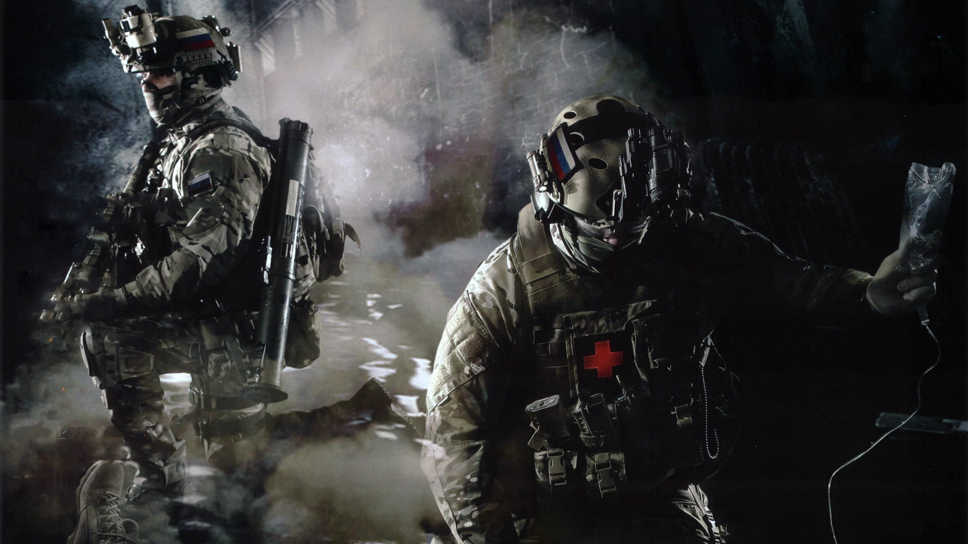 weapons, spec Ops, people, army, representation, smoke - Physical Structure, Group "A", military, TSSN FSB, police Force, art and craft, conflict, protection, HD Wallpaper