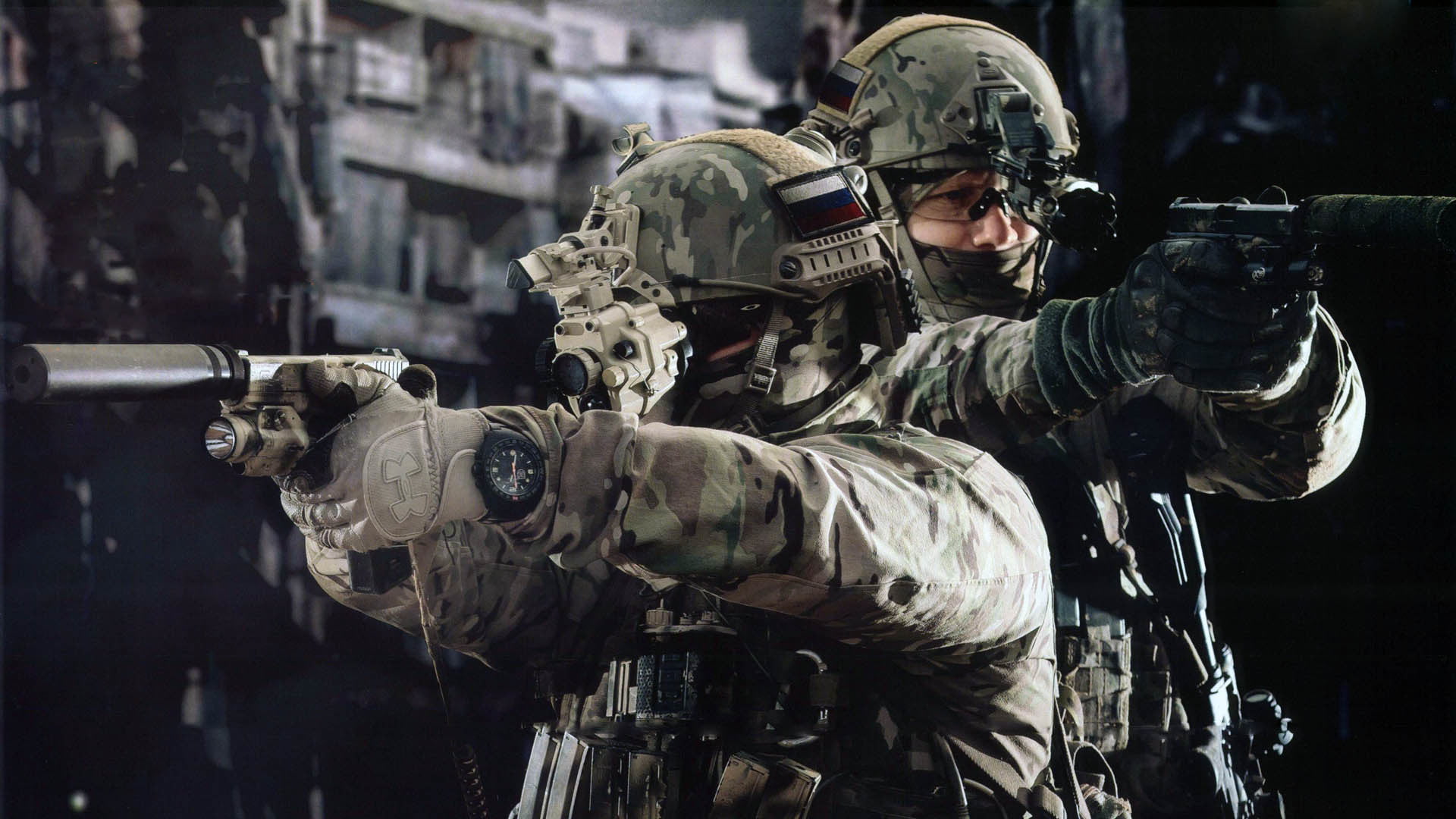 government, TSSN FSB, sniper, uSA, infantry, nATO, work helmet, machine gun, special, uniform, Control " A", brown, armed Forces, counter-terrorism, terrorism, HD Wallpaper