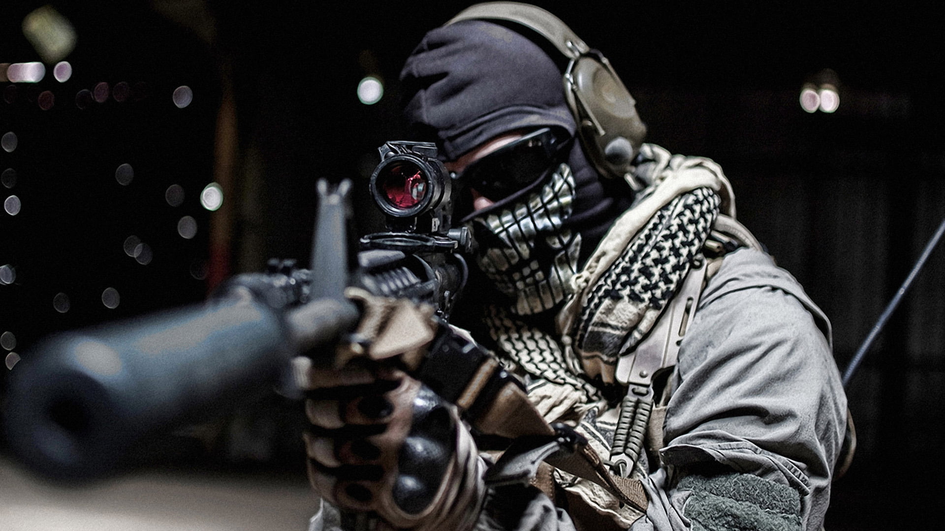 men, protective Mask - Workwear, security, army, armed Forces, anger, danger, army Soldier, call of duty, glasses, infantry, pistol, one Person, communication, HD Wallpaper