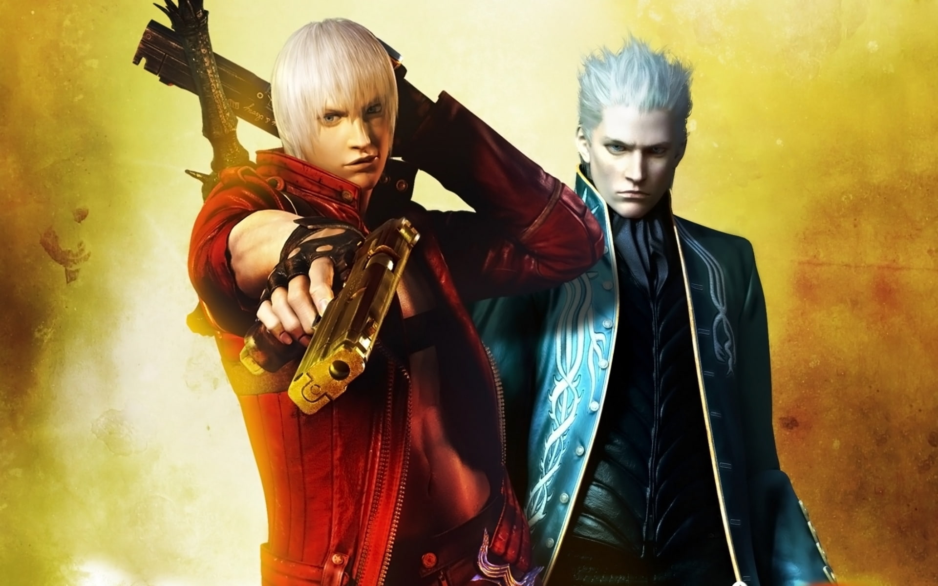 may, demons, 1080P, pistols, cry, devil, brothers, rebellion, dante, sword, virgil, HD Wallpaper
