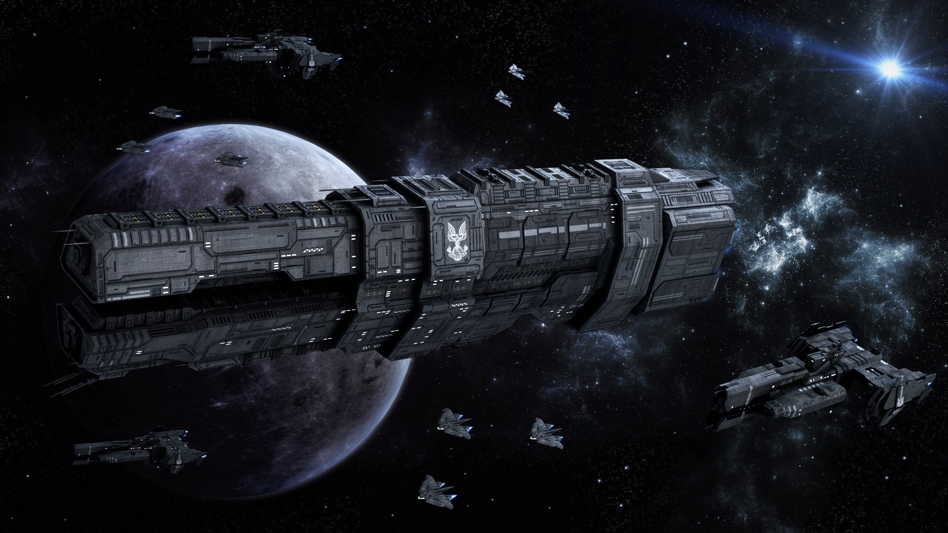 Sins of a Solar Empire: Rebellion, Space, Video Game, Spaceship, 1080P, HD Wallpaper