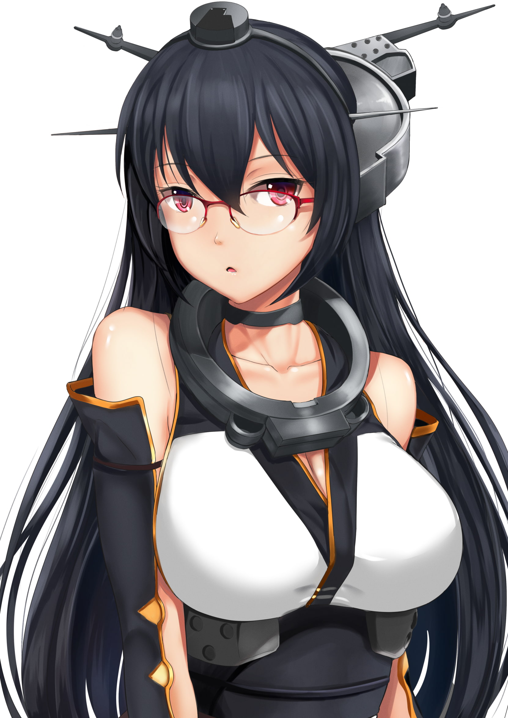 lifestyles, standing, female likeness, helmet, red eyes, anime, human representation, mask, black hair, black color, front view, studio shot, 1080P, glasses, Phone HD Wallpaper