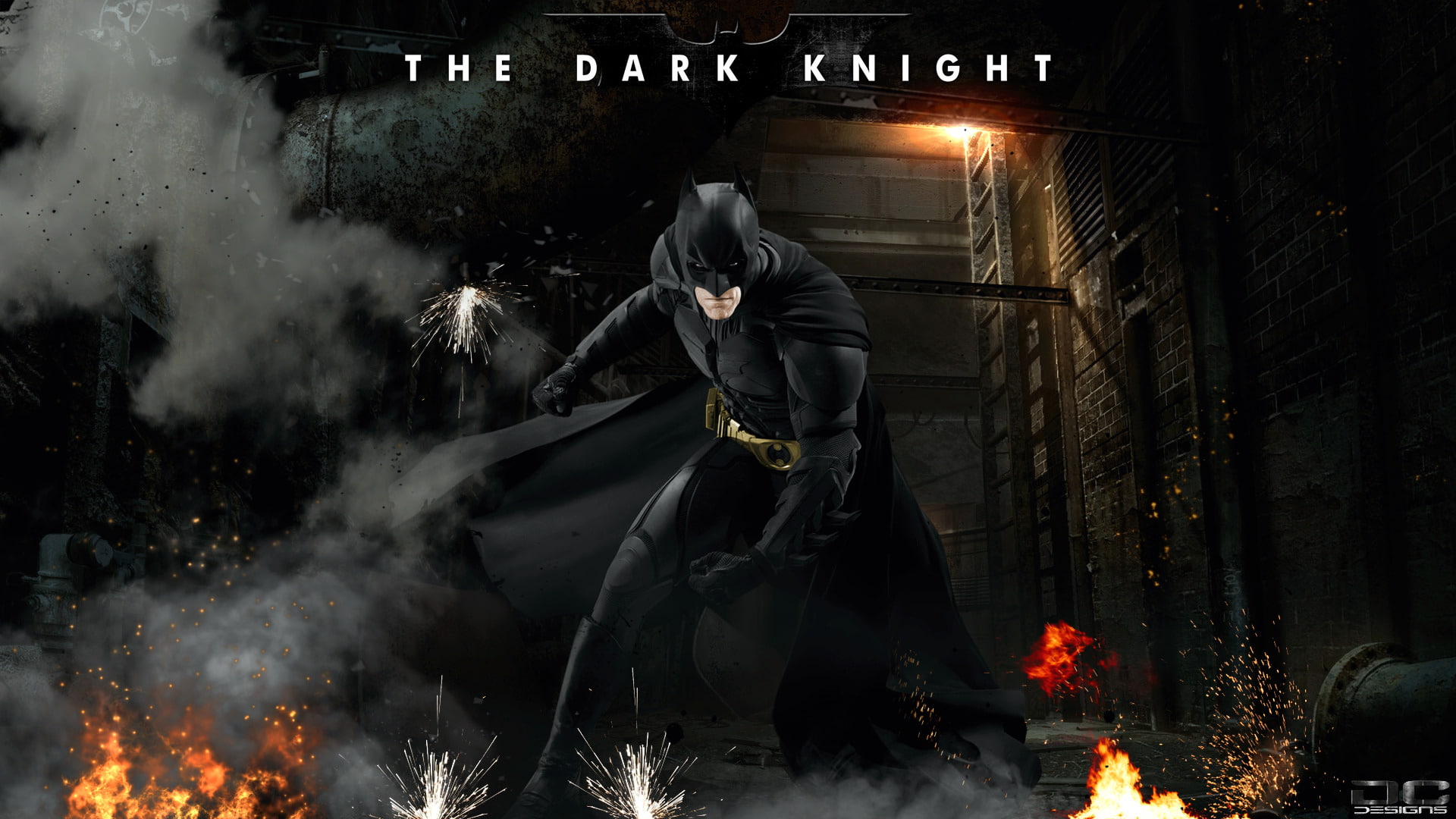 The Dark Knight, Poster, Batman, 1080P, Fan Art, HD Wallpaper
