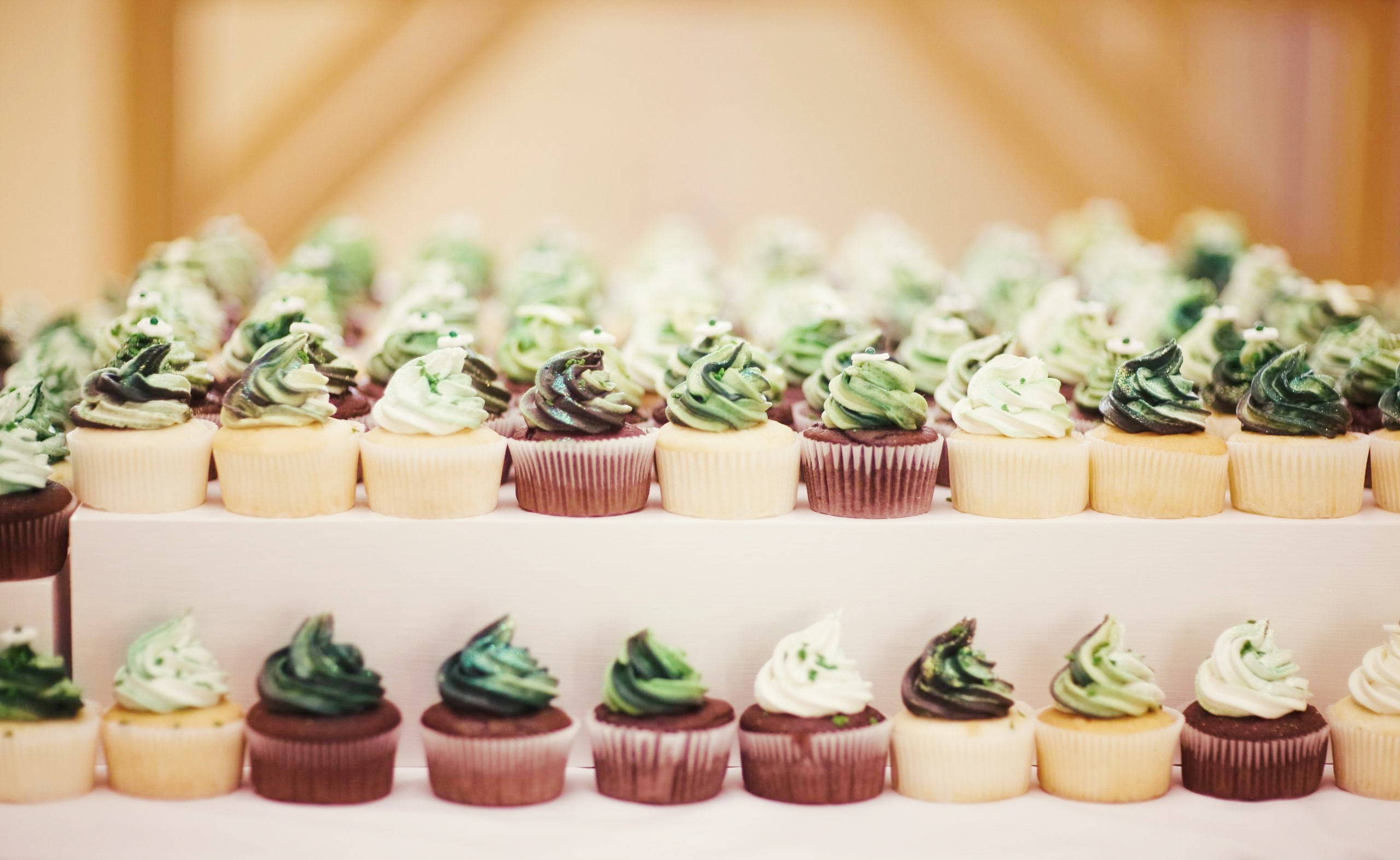 patricks, st, focus on foreground, indoors, dessert, sweet, freshness, green, cake, patricks day, Saint Patricks Day, cupcake, snack, cupcakes, no people, HD Wallpaper