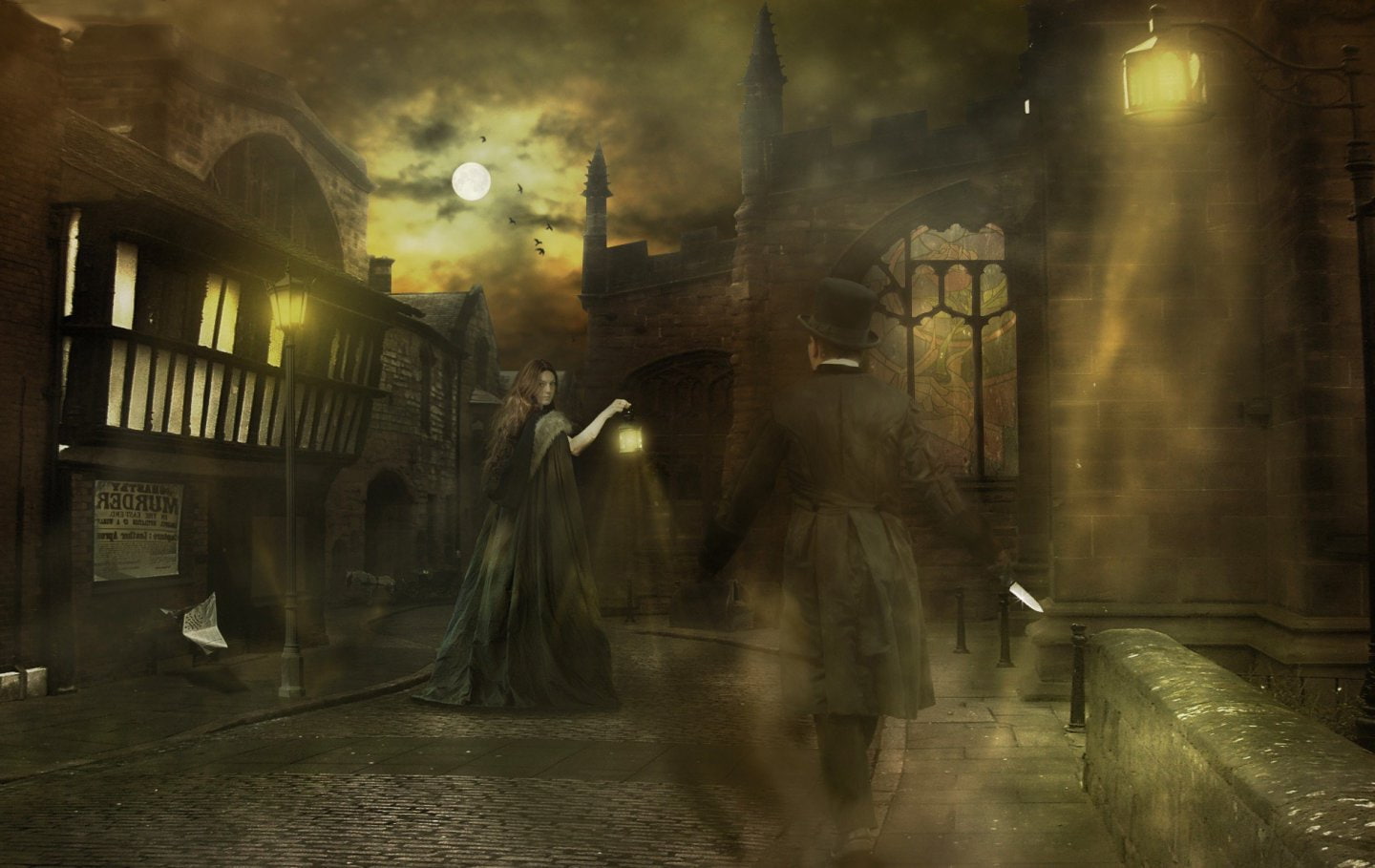 lifestyles, Dark, adult, motion, building exterior, ghost, one person, 720P, illuminated, digital composite, real people, built structure, outdoors, horror, HD Wallpaper