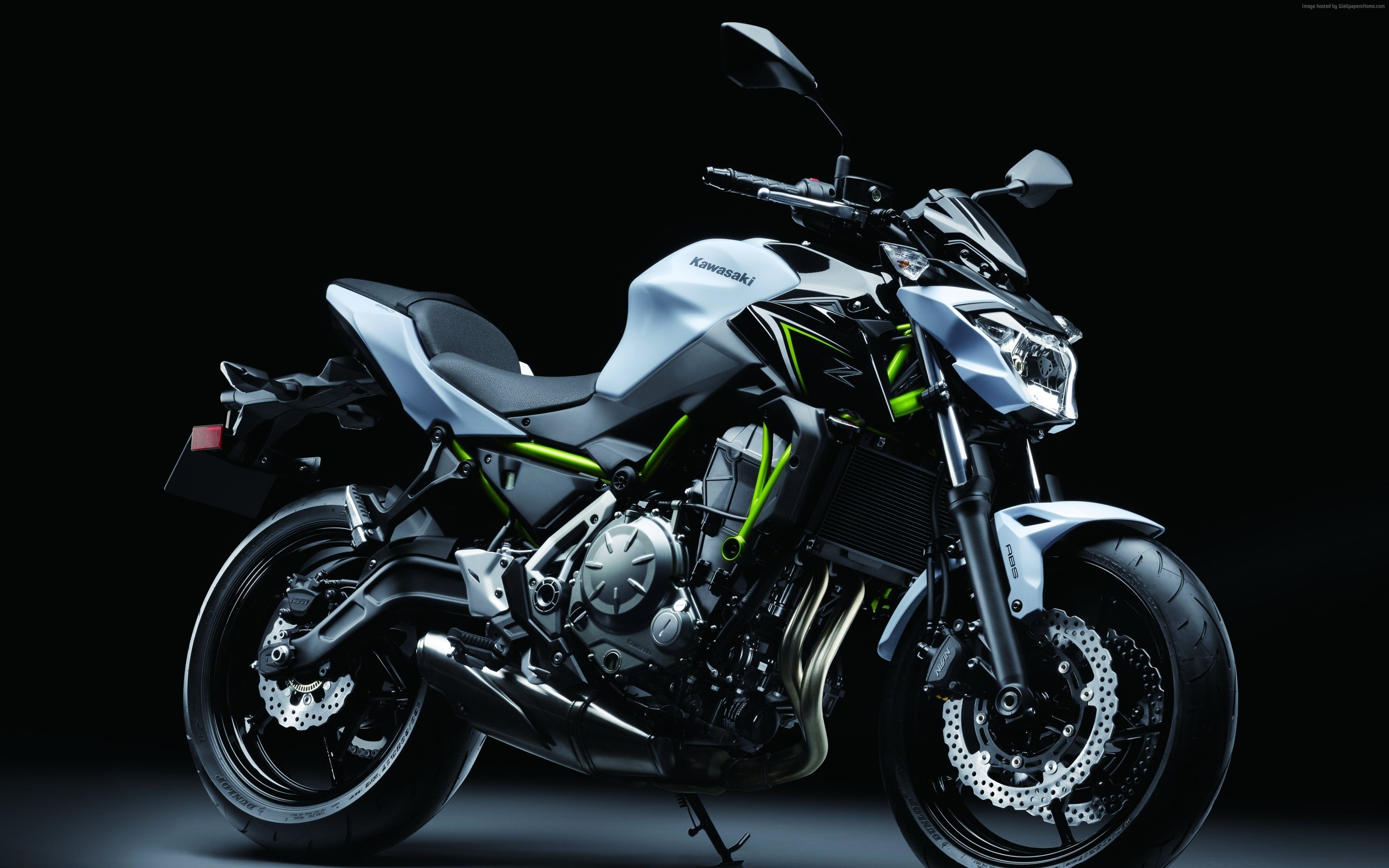 2017 Bikes, 4K, 4k, Kawasaki Z650, HD Wallpaper