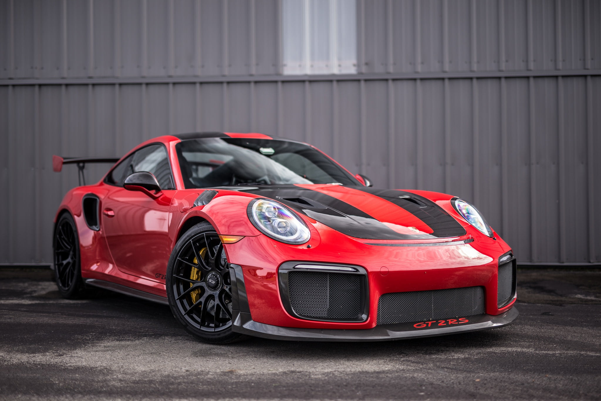 Red Car, Porsche, Car, Sport Car, 1080P, Porsche 911 GT2, Vehicle, Porsche 911, HD Wallpaper