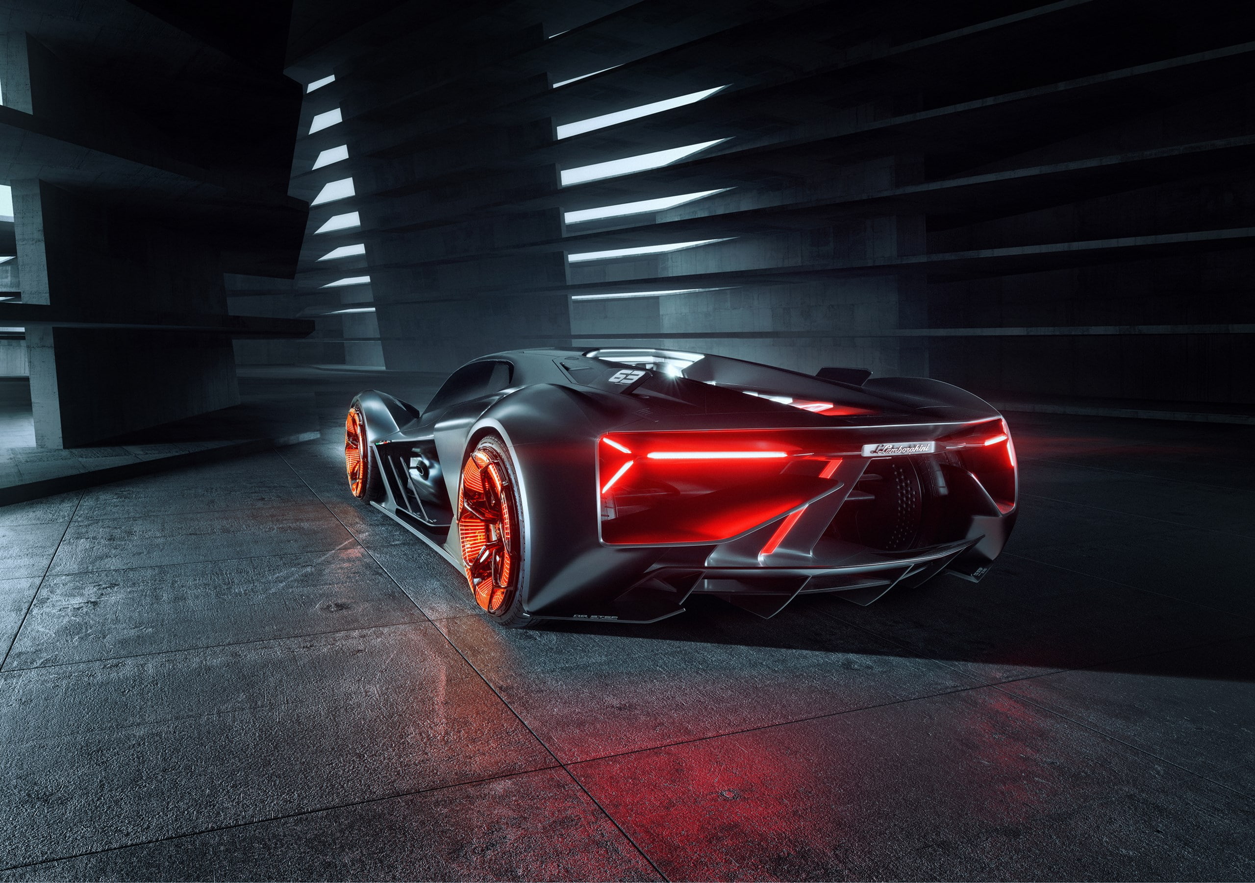 Lamborghini Terzo Millennio, 2019, 2K, HD, HD Wallpaper
