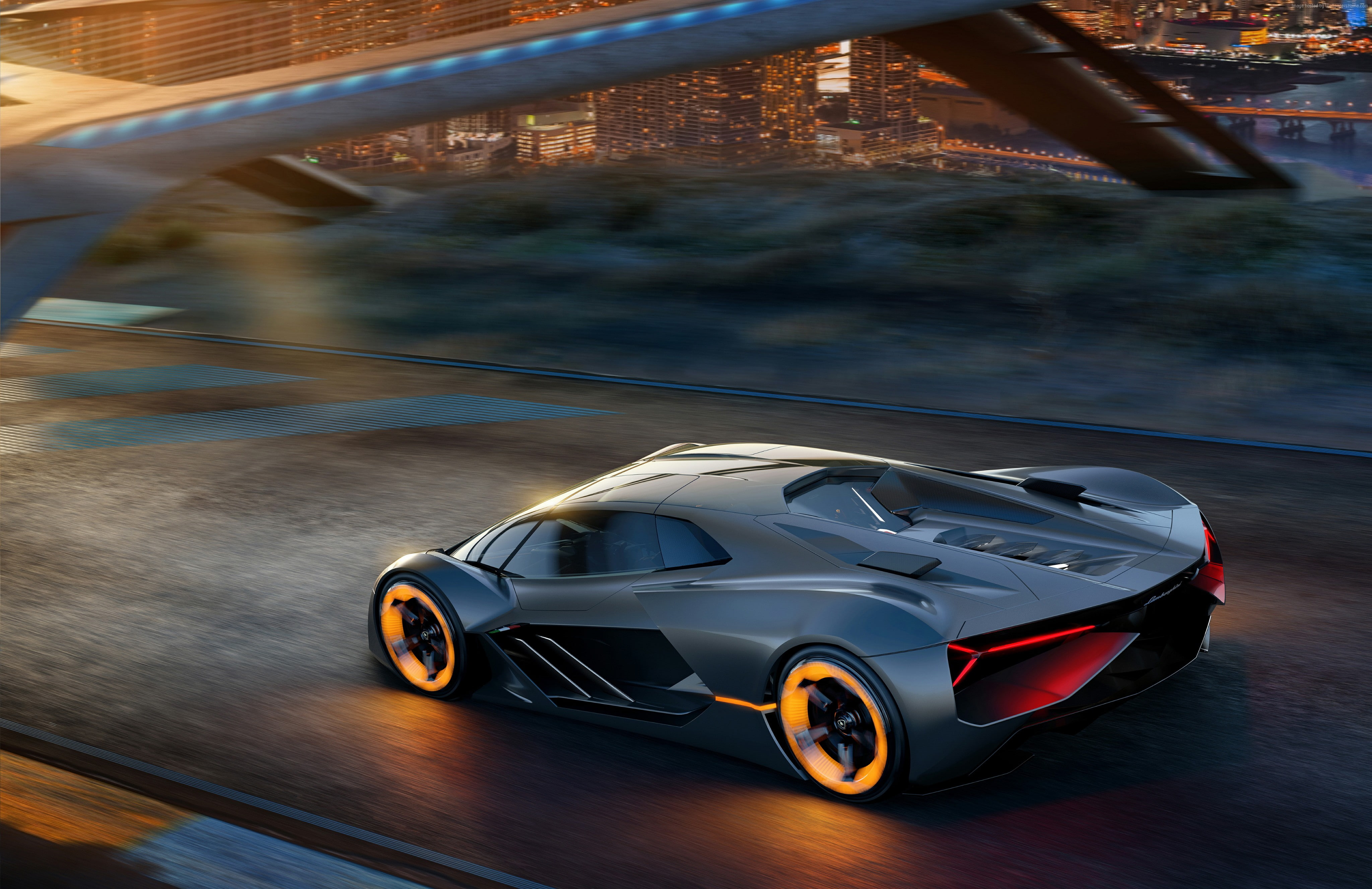 supercar, 4k, 4K, Lamborghini Terzo Millennio, HD Wallpaper
