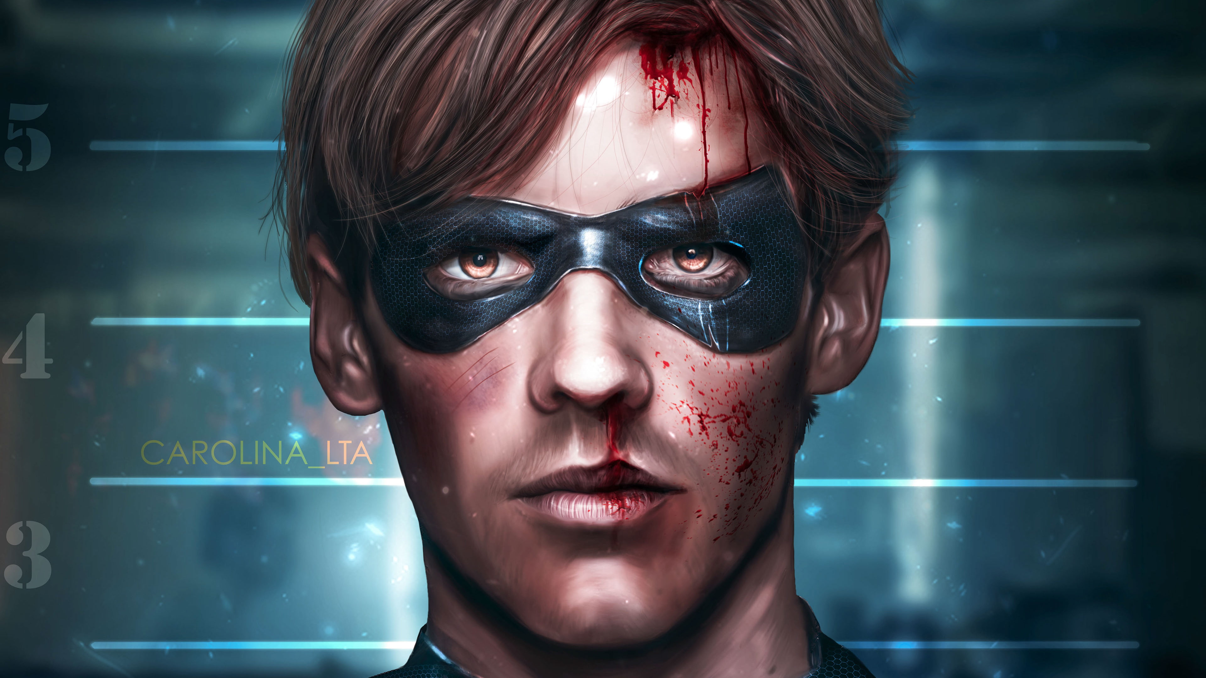 tv shows, 4k, titans, behance, robin, hd, 4K, superheroes, HD Wallpaper
