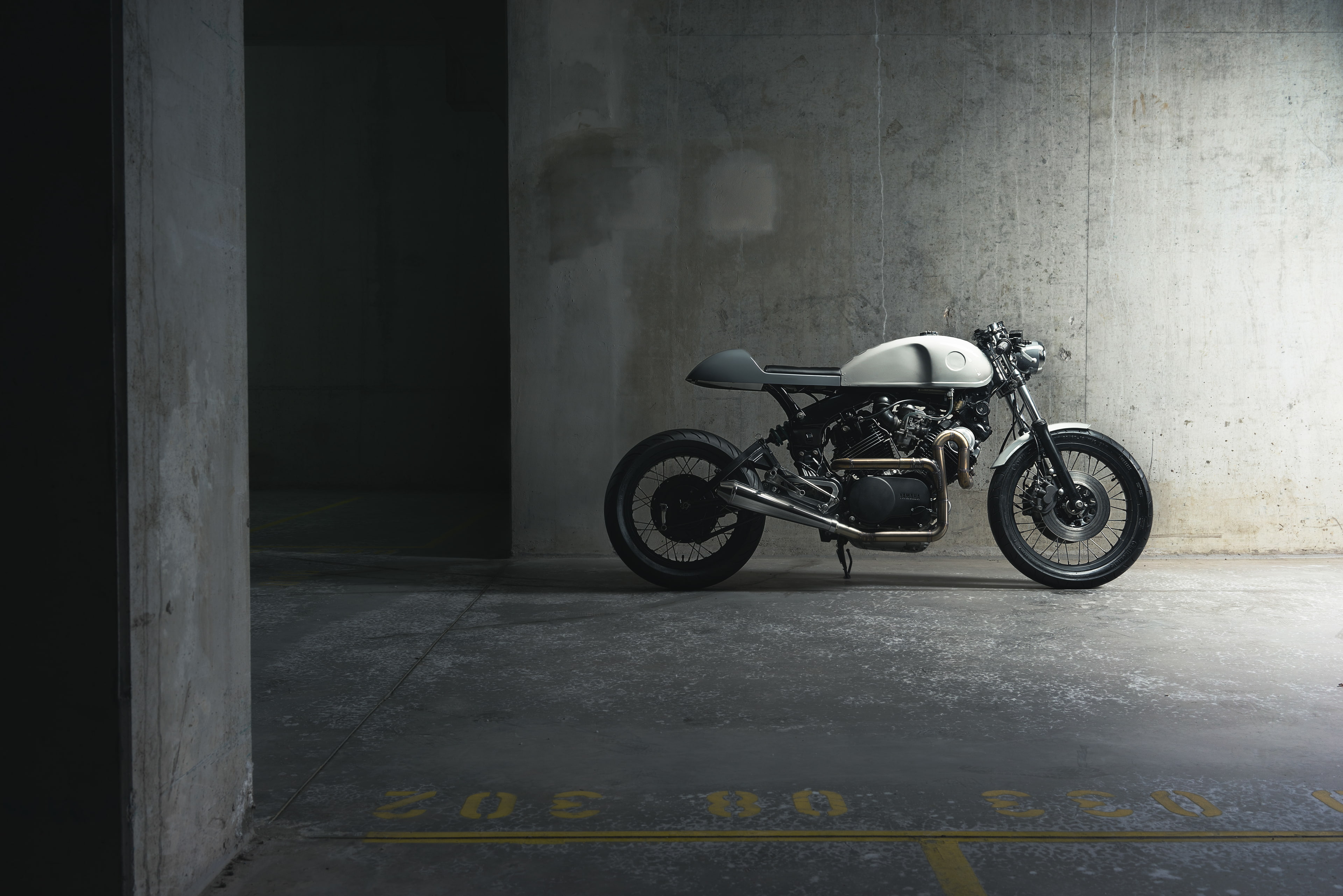 bikes, 4K, hd, 4k, yamaha, artist, behance, yamaha xv 750, HD Wallpaper