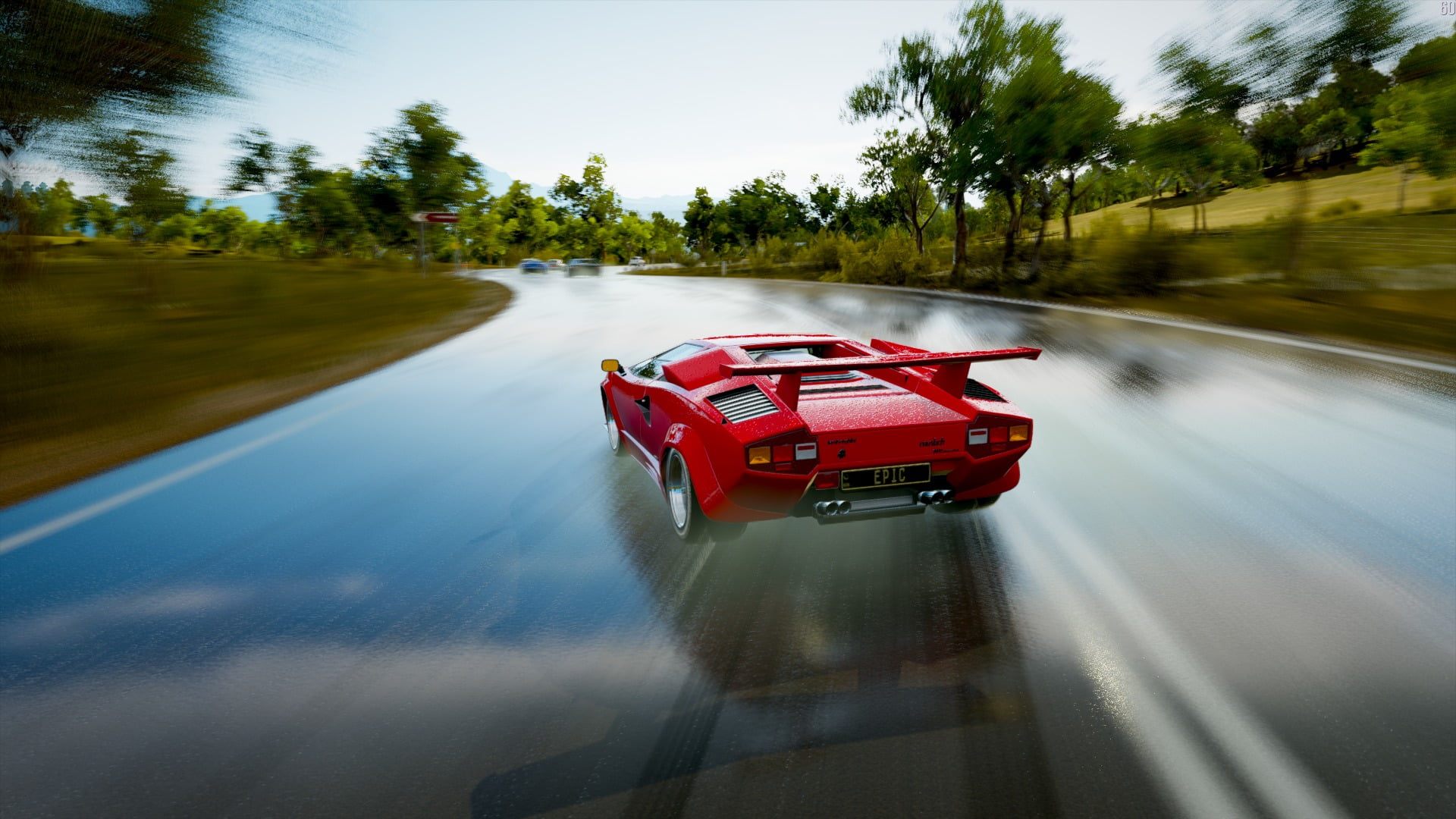 tree, Master Race, Forza, Xbox One, screen shot, car, motor vehicle, outdoors, day, driving, transportation, mode of transportation, racing, on the move, HD Wallpaper