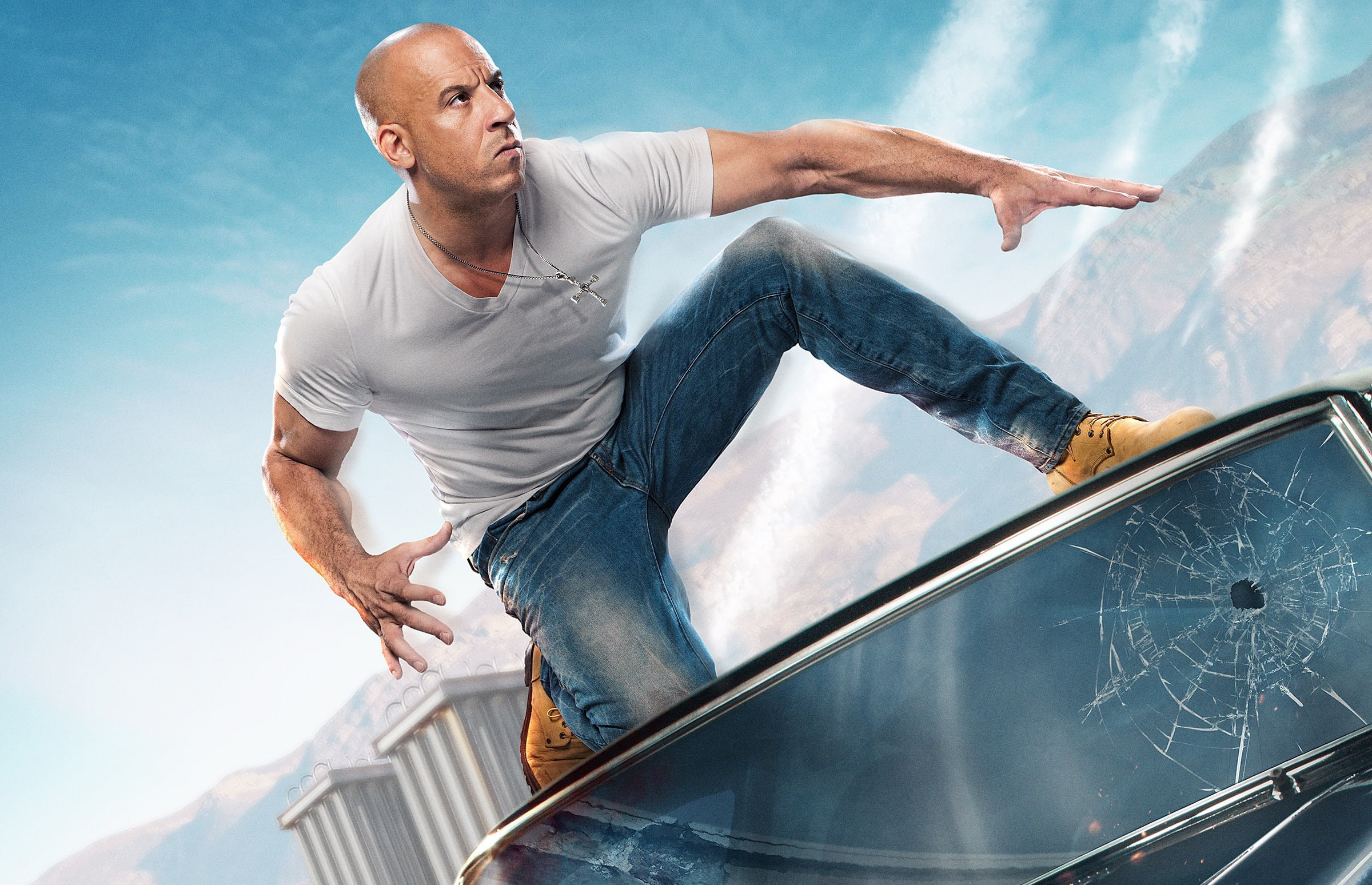 amp, Supercharged, fast, diesel, 1080P, actor, vin, furious, Vin Diesel, Fast and Furious, HD Wallpaper