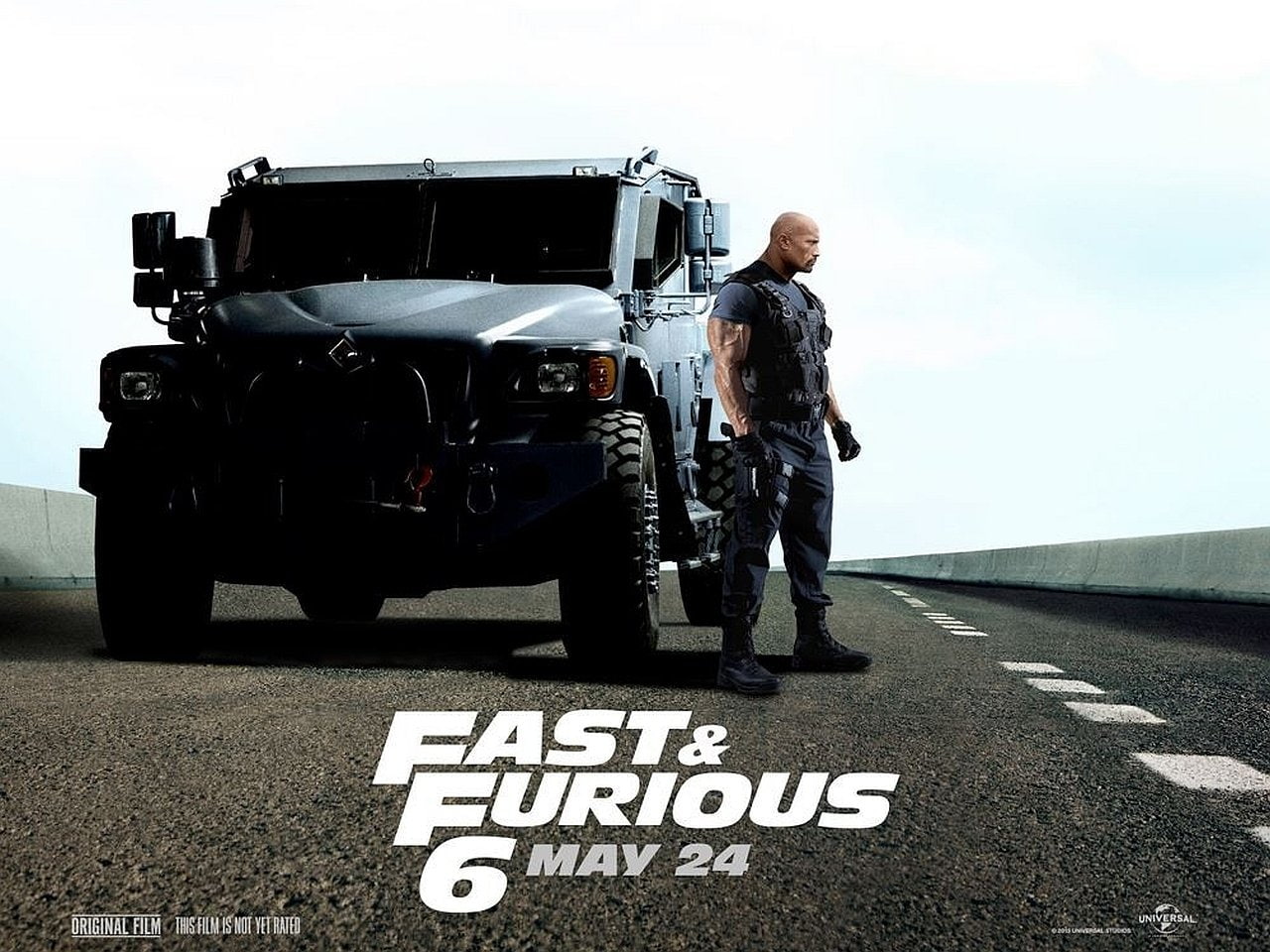 sign, Luke Hobbs, transportation, men, Fast and Furious, government, one person, day, fast, standing, western script, full length, communication, poster, HD Wallpaper