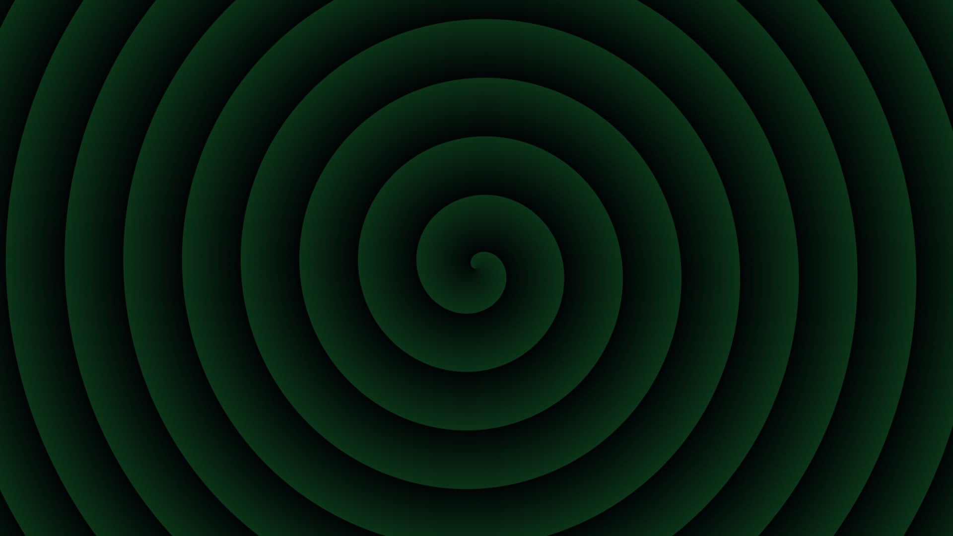 space, structure, indoors, abstract, shape, creativity, directly below, concentric, digital, 1080P, green color, geometric shape, artistic, round, design, HD Wallpaper