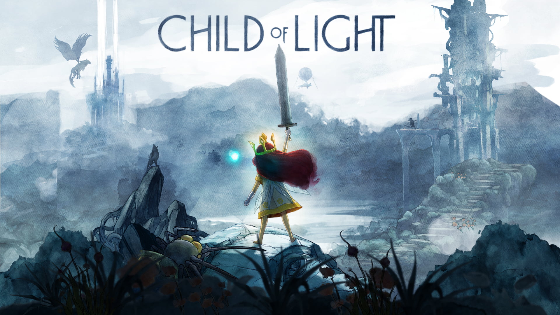 Child of Light, sword, 1080P, HD Wallpaper