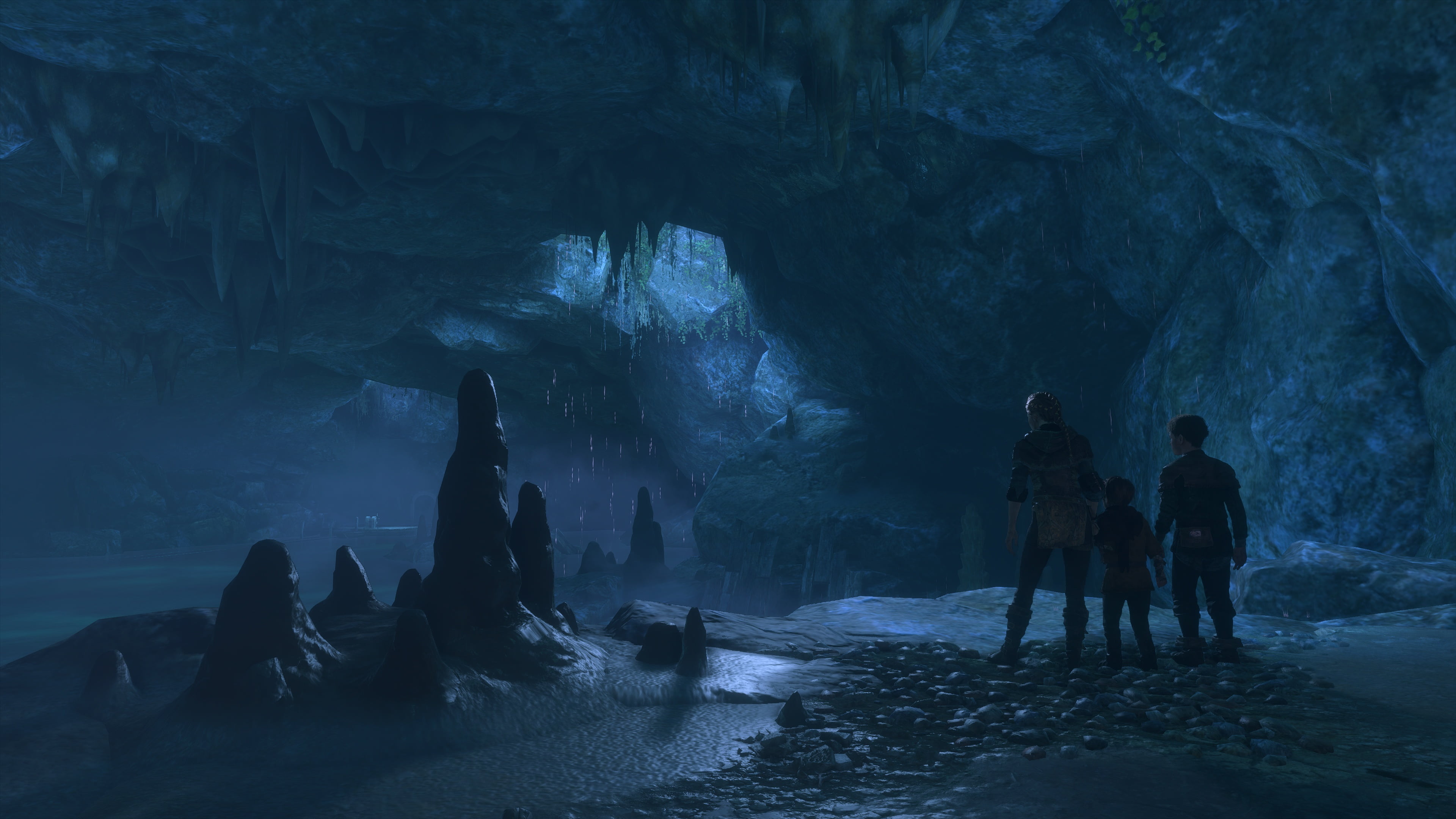 groundwater, a plague tale: innocence, 4K, cave, HD Wallpaper