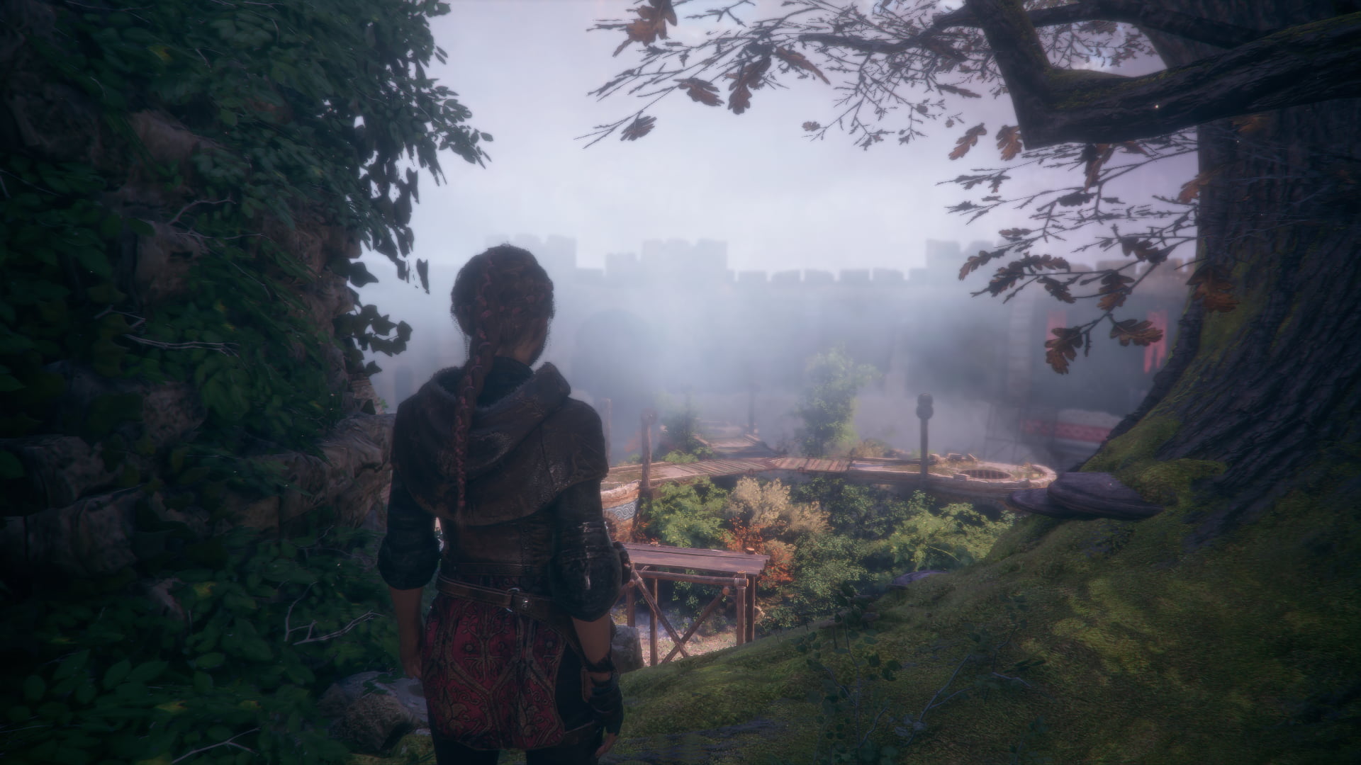 Amicia, 1080P, A Plague Tale Innocence, moonlight, HD Wallpaper