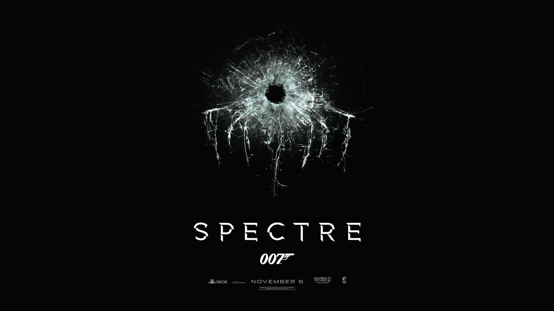 black, black background, background, 1080P, poster, movie, spectre 007, spectre, HD Wallpaper
