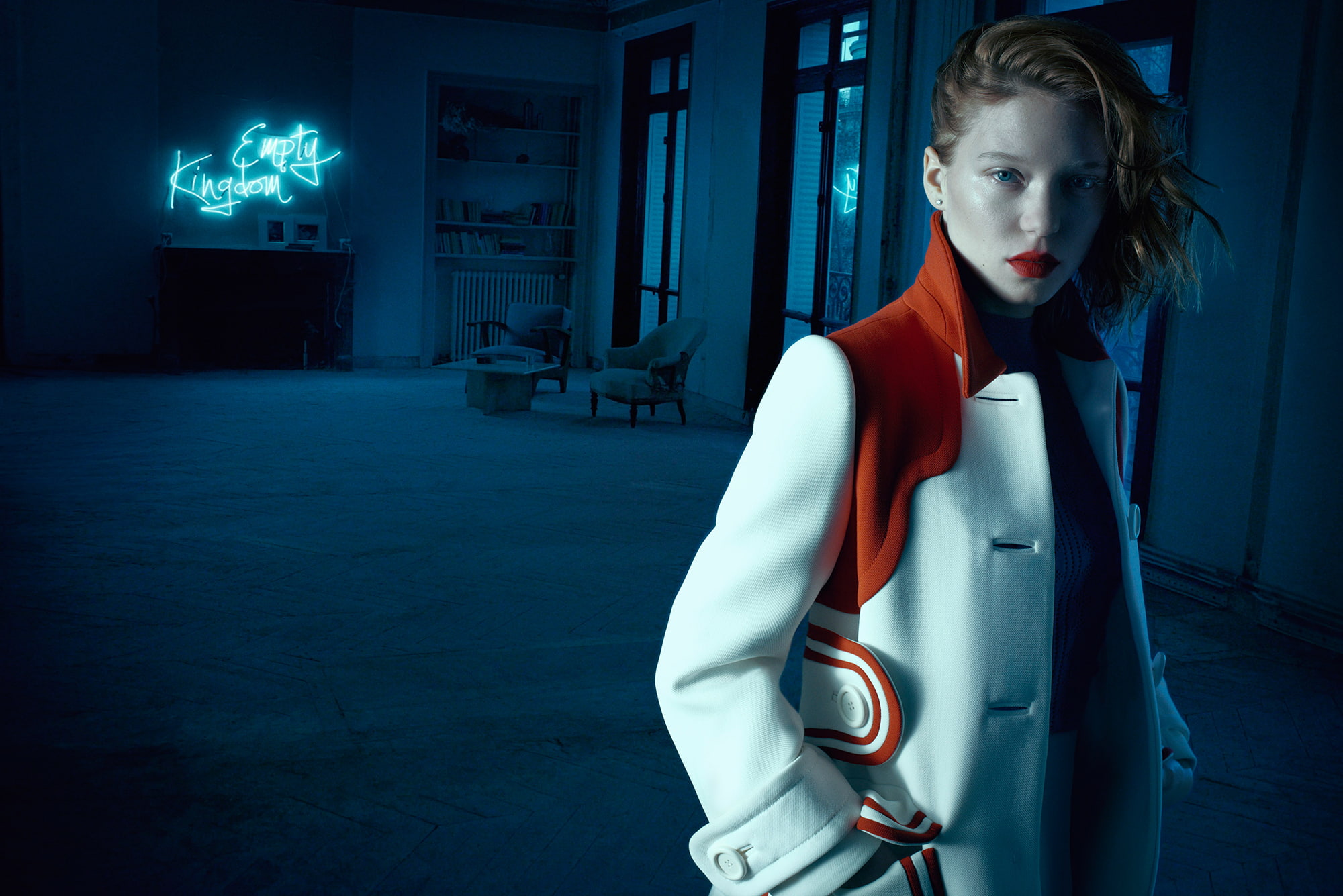 Vogue, Lea Seydoux, 1080P, photoshoot, HD Wallpaper