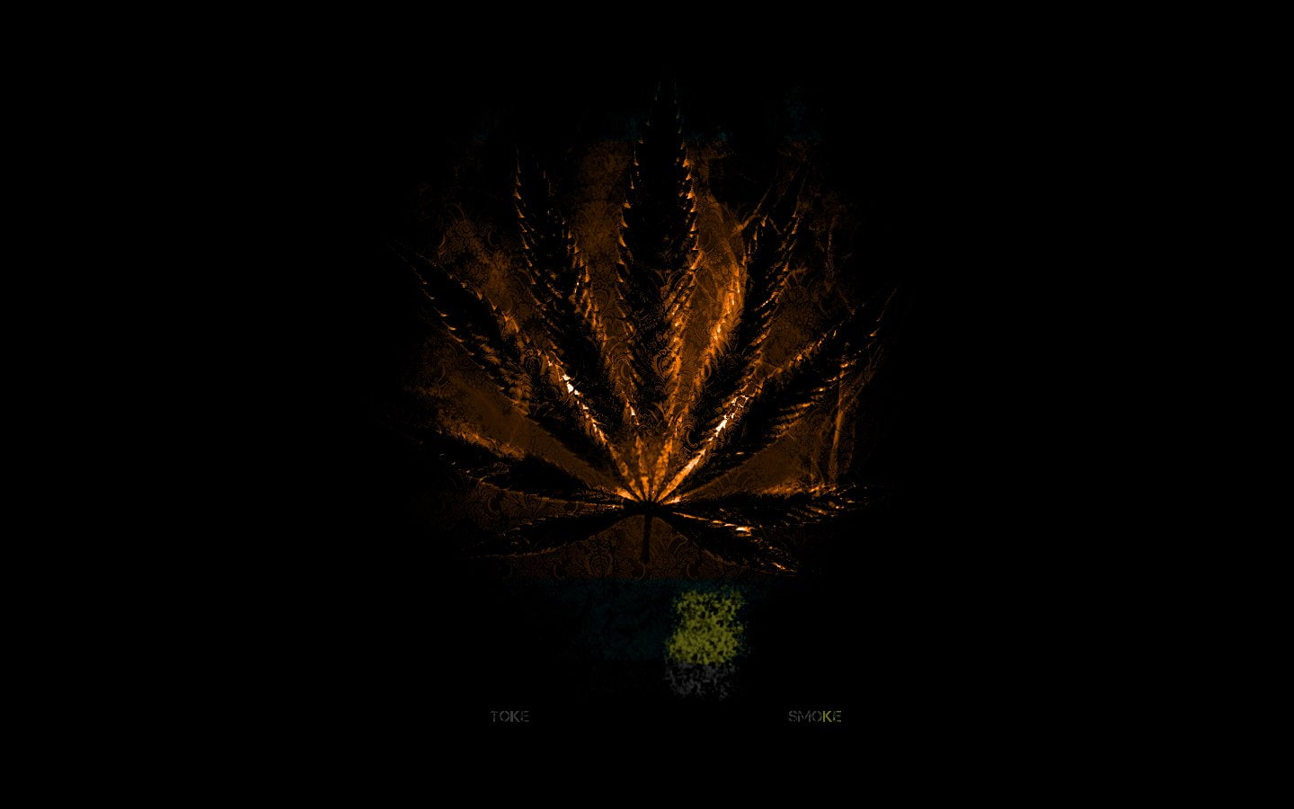 firework display, firework - man made object, Weed, outdoors, dark, Artistic, studio shot, 720P, exploding, celebration, event, black background, glowing, HD Wallpaper