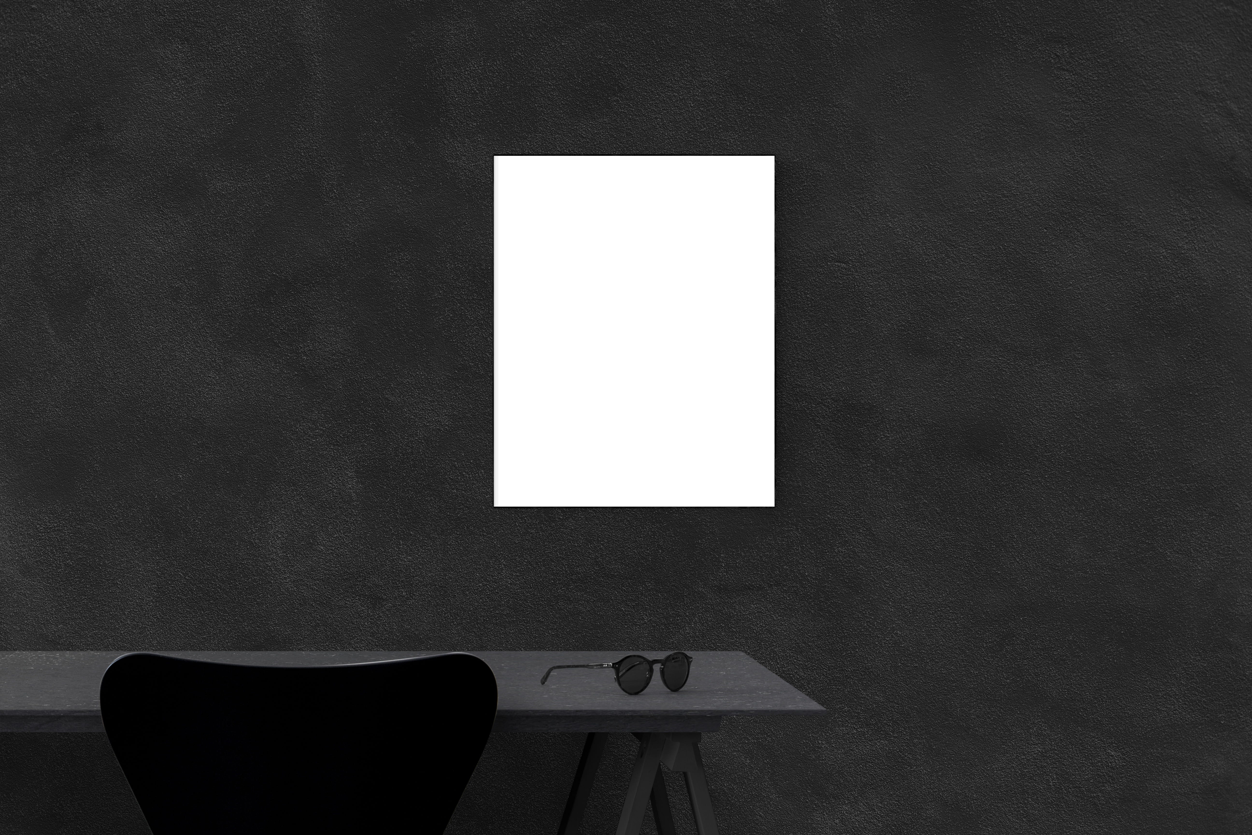 black, light, indoors, still life, photo, brown, wall, space, blank, empty, lamp shade, no people, picture, electricity, poster, 5K, presentation, beside, HD Wallpaper