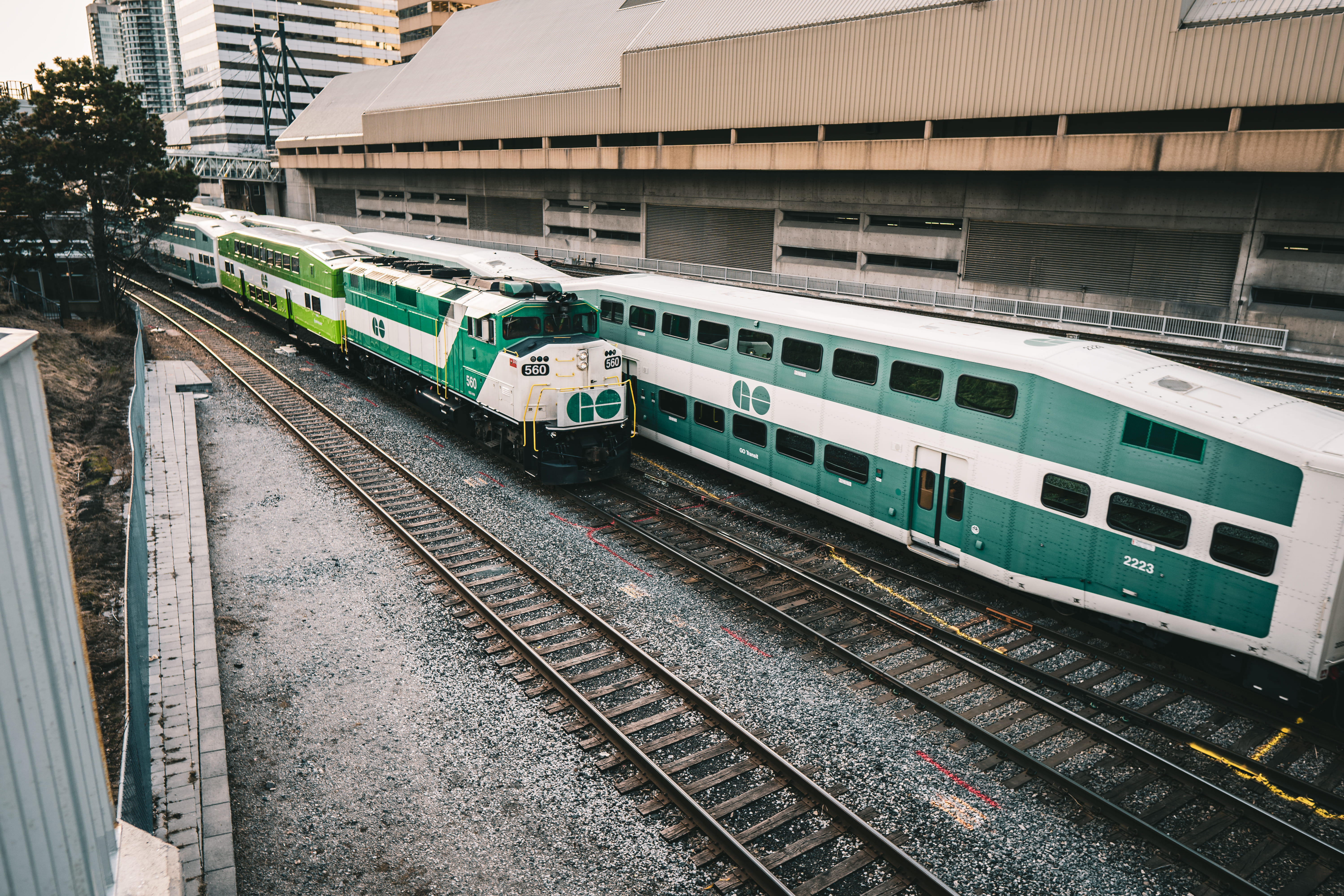 jar, outdoors, garden, green, locomotive, railroad car, city, plant, tunnel, vehicle, station, railroad station platform, vase, potted plant, train track, HD Wallpaper