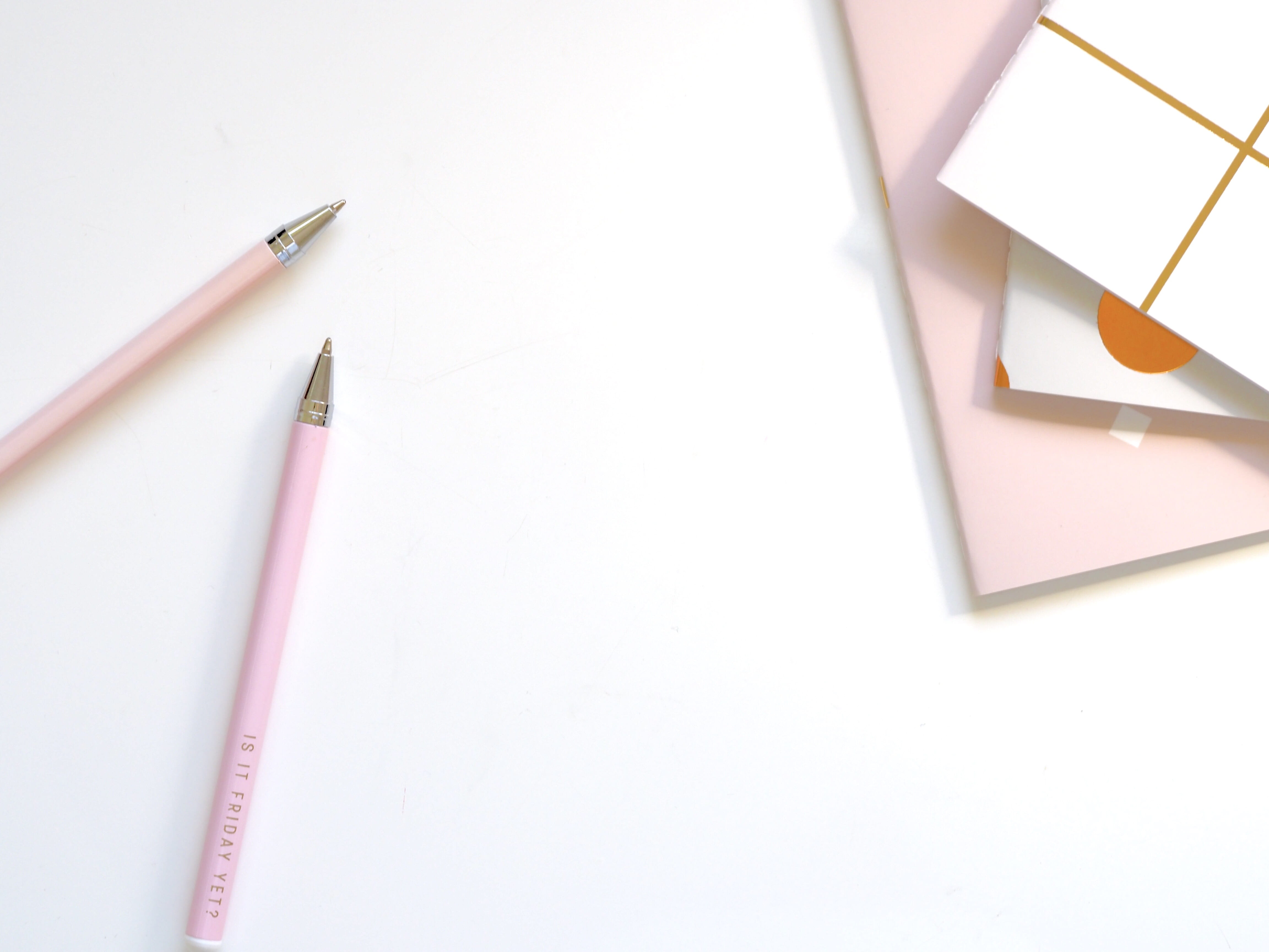 blank, no people, close-up, white space, workplace, writing, table, desktop, white background, notebook, note, paper, copy space, still life, creative, HD Wallpaper
