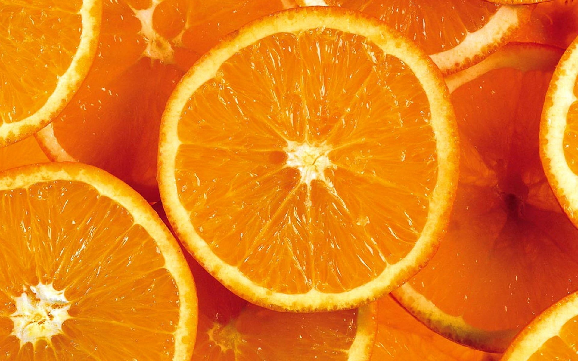 fruit, no people, citrus, slice, full frame, vitamin c, organic, orange - fruit, juicy, orange (fruit), backgrounds, food, food and drink, ripe, 1080P, HD Wallpaper
