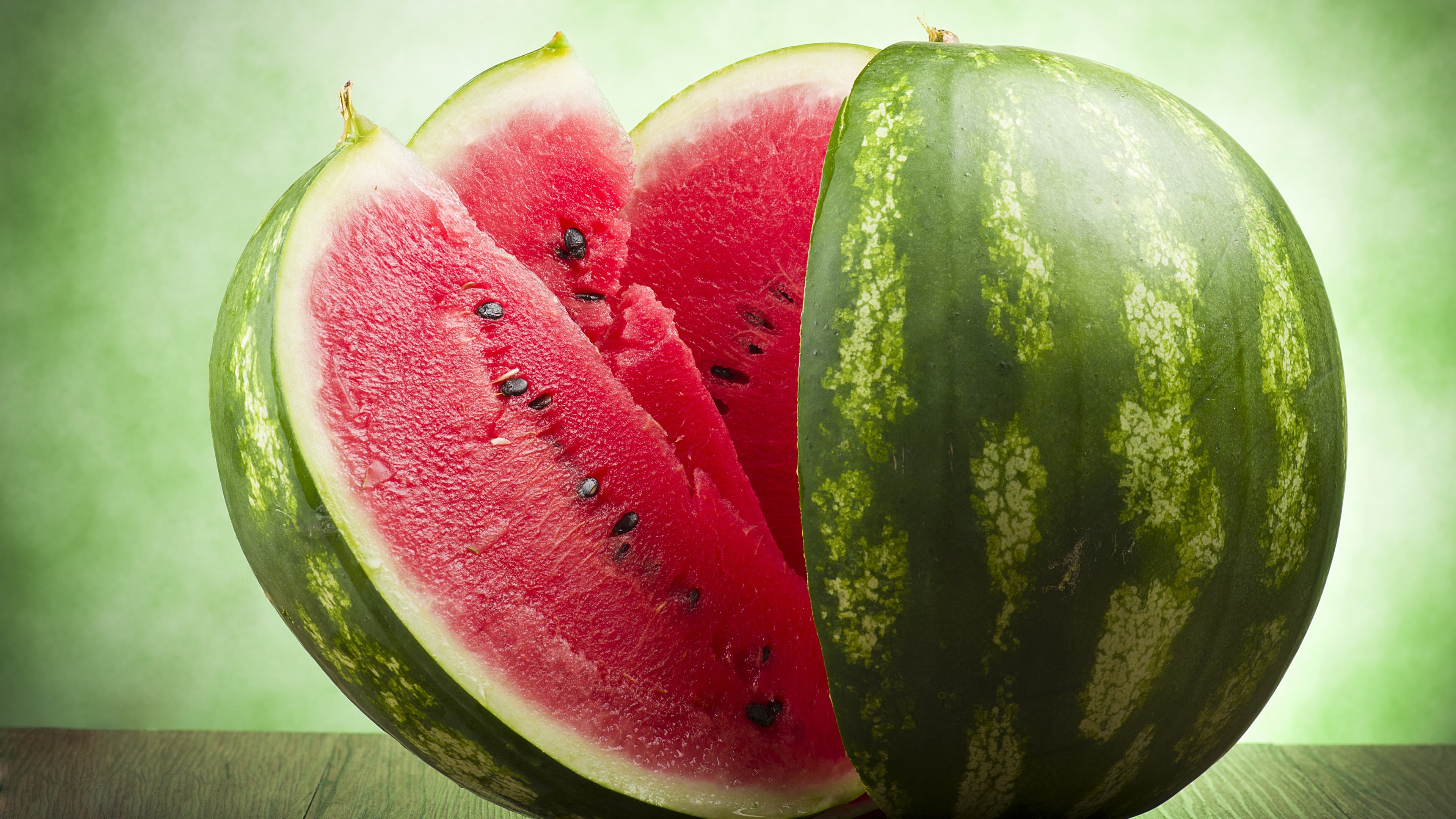 Summer, Delicious, Fruit, Watermelon, Slices, 4K, HD Wallpaper