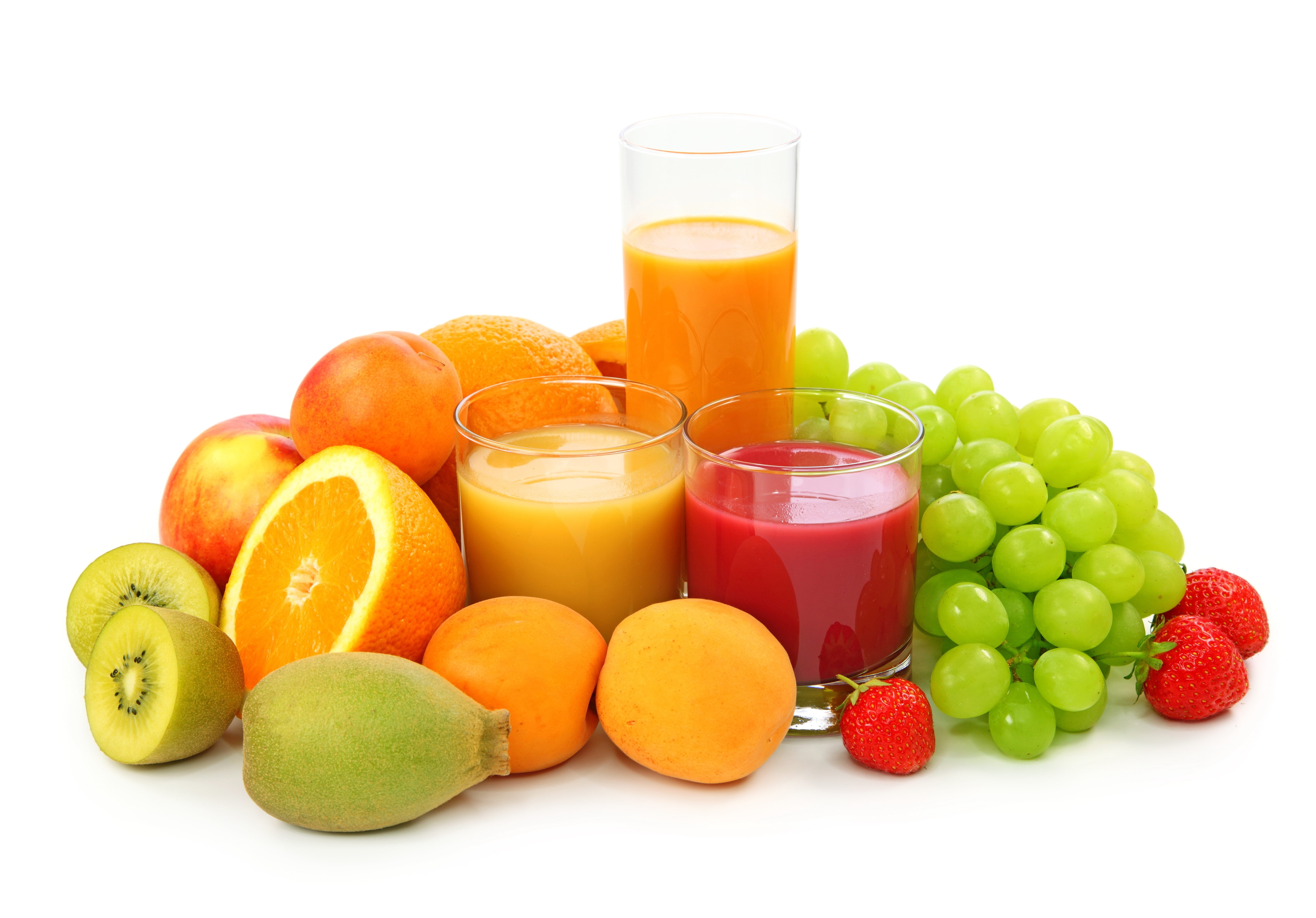 vitamin, freshness, no people, eating, heap, three, wellbeing, yellow, kiwi - Fruit, choice, grape, berry fruit, variation, fruit juice, glass, isolated, HD Wallpaper