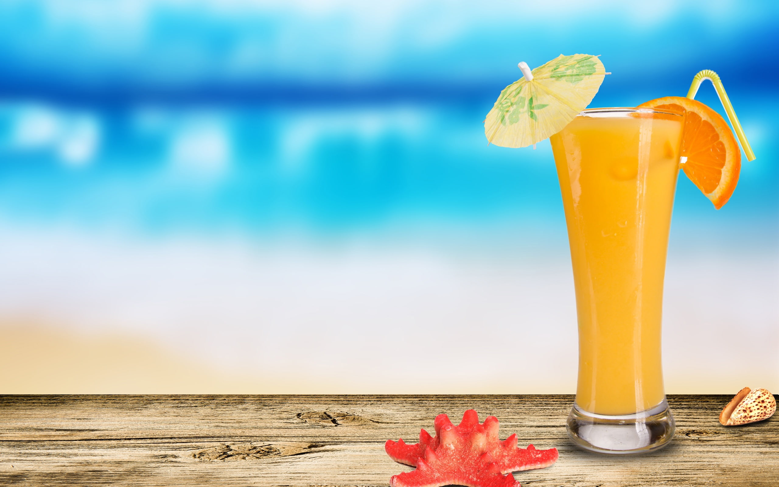 Cocktail, Juice, 2K, Orange, HD Wallpaper