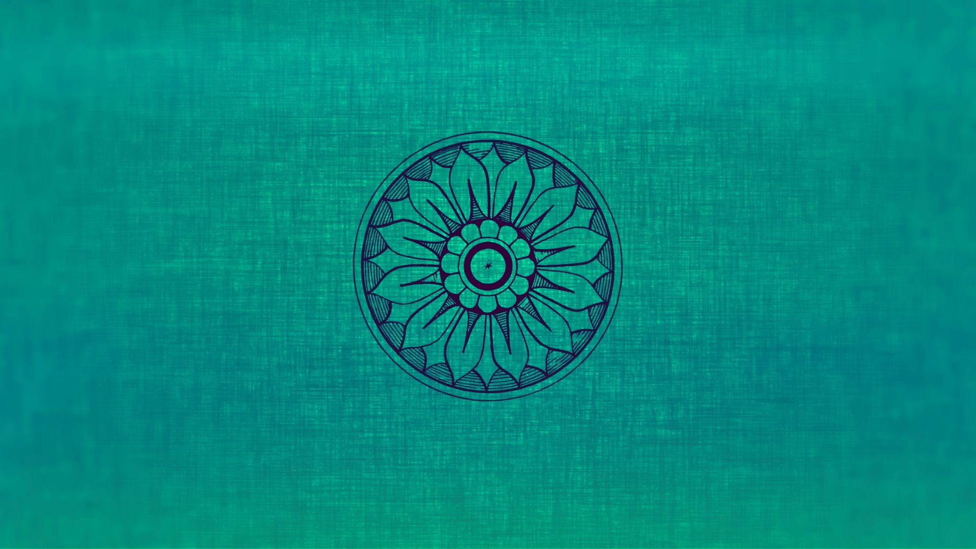 no people, white, Rosette, day, indoors, wall - building feature, architecture, illustration, floral pattern, clock, blue, turquoise colored, close-up, HD Wallpaper