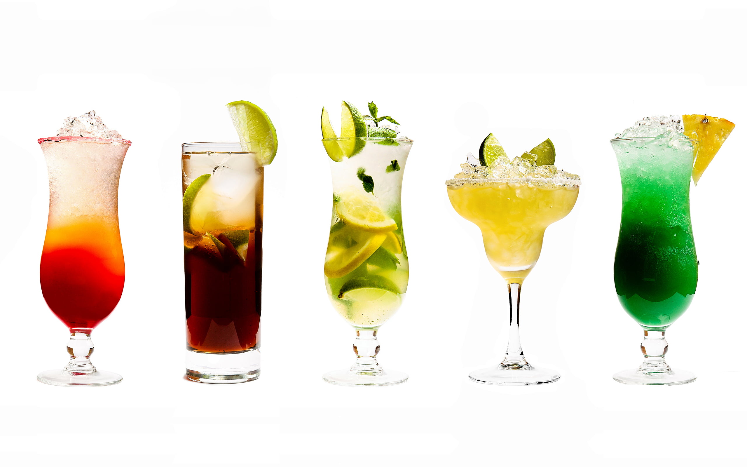 indoors, vodka, garnish, food and drink, no People, slice, glass - Material, juice, white, hard liquor, pineapple, green Color, freshness, backgrounds, HD Wallpaper