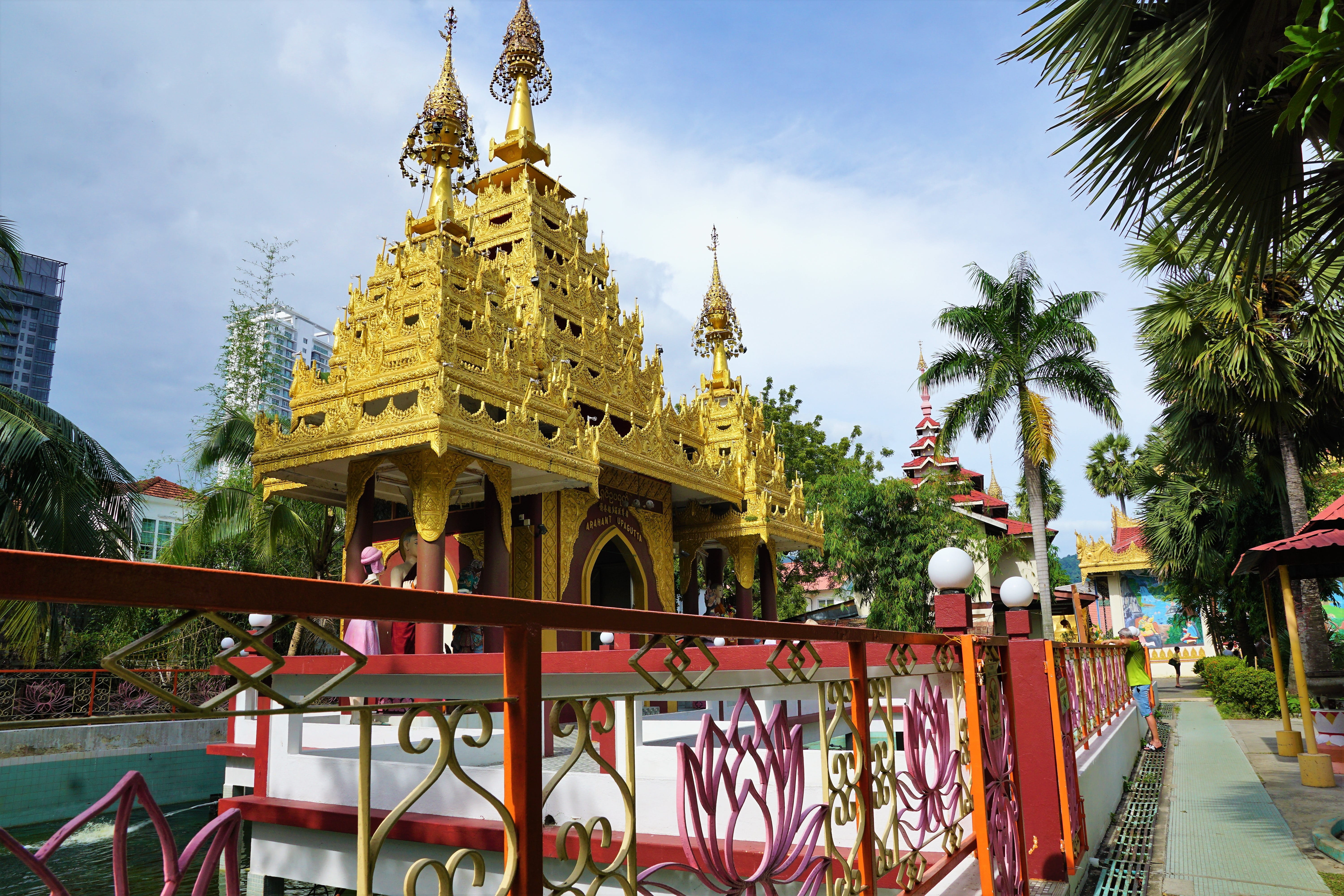 tourism, day, wall, outdoors, antiquity, wat chayamangkalaram, built structure, building, place of worship, relaxation, architecture, sky, background, ornament, HD Wallpaper