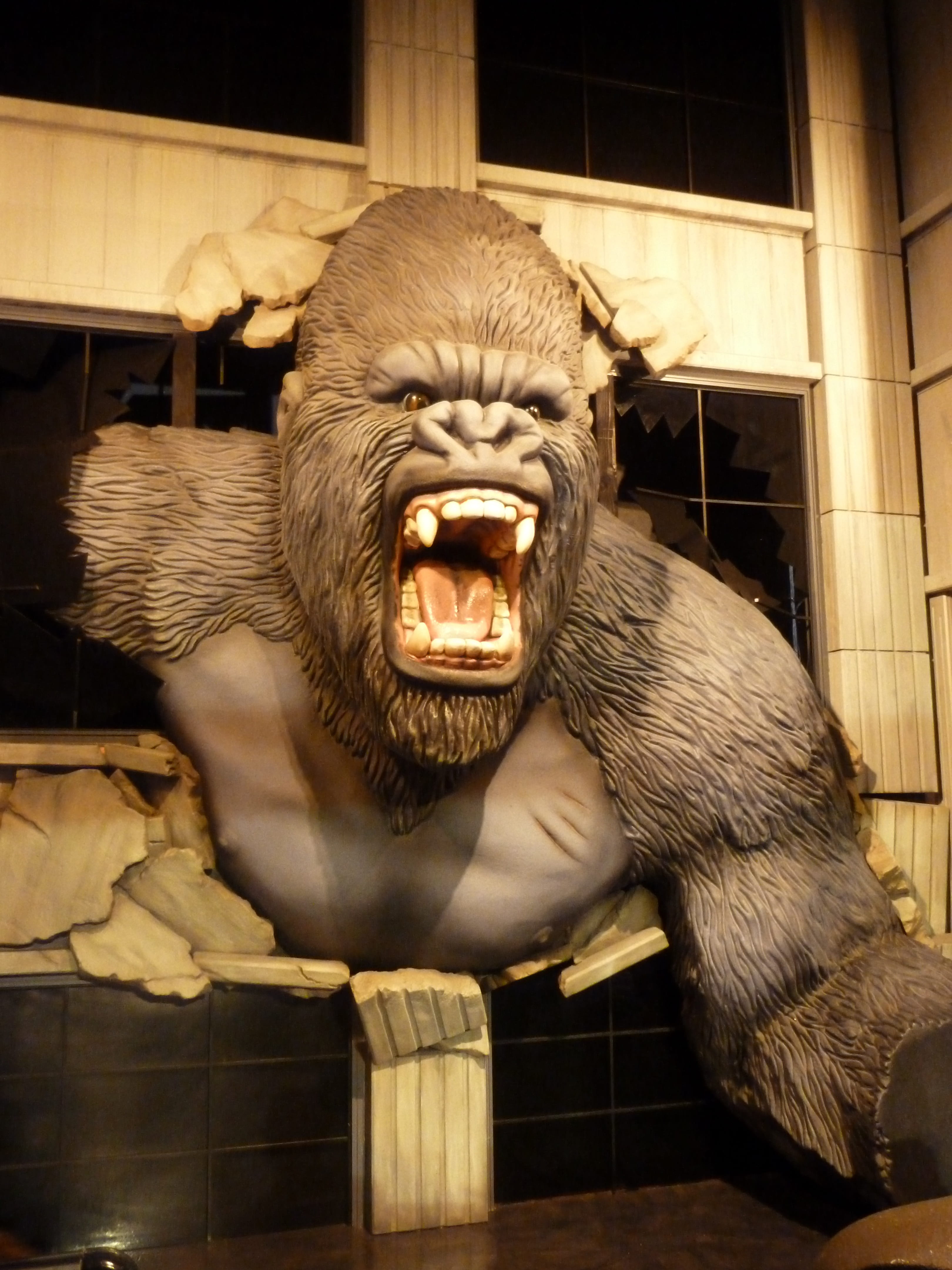 mouth, furious, no people, kong, animal wildlife, creativity, one animal, architecture, monster - fictional character, 4K, aggression, aggressive, king, Phone HD Wallpaper